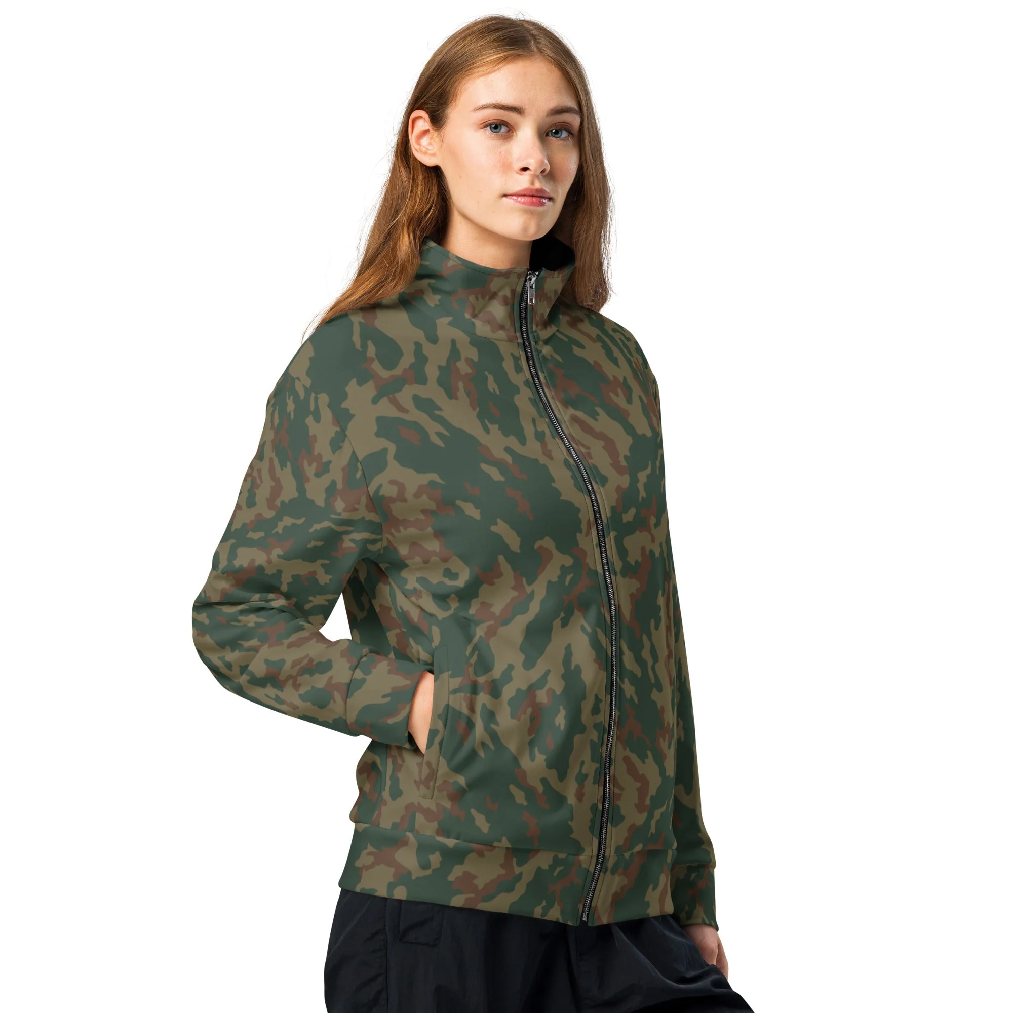 Russian Barvikha Mountain CAMO Unisex Track Jacket - Image 4