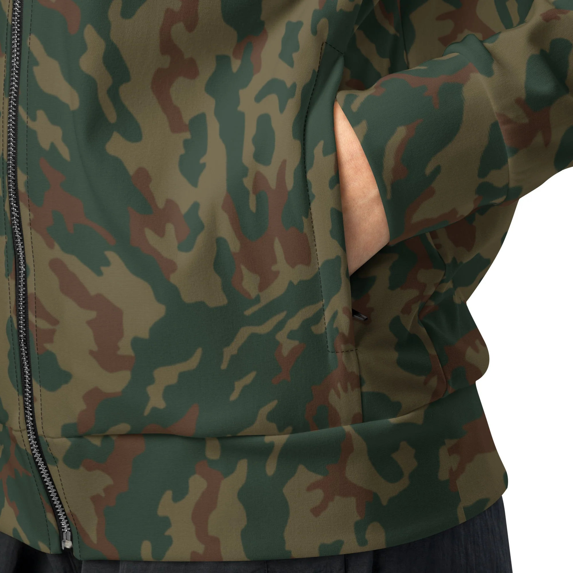 Russian Barvikha Mountain CAMO Unisex Track Jacket - Image 7