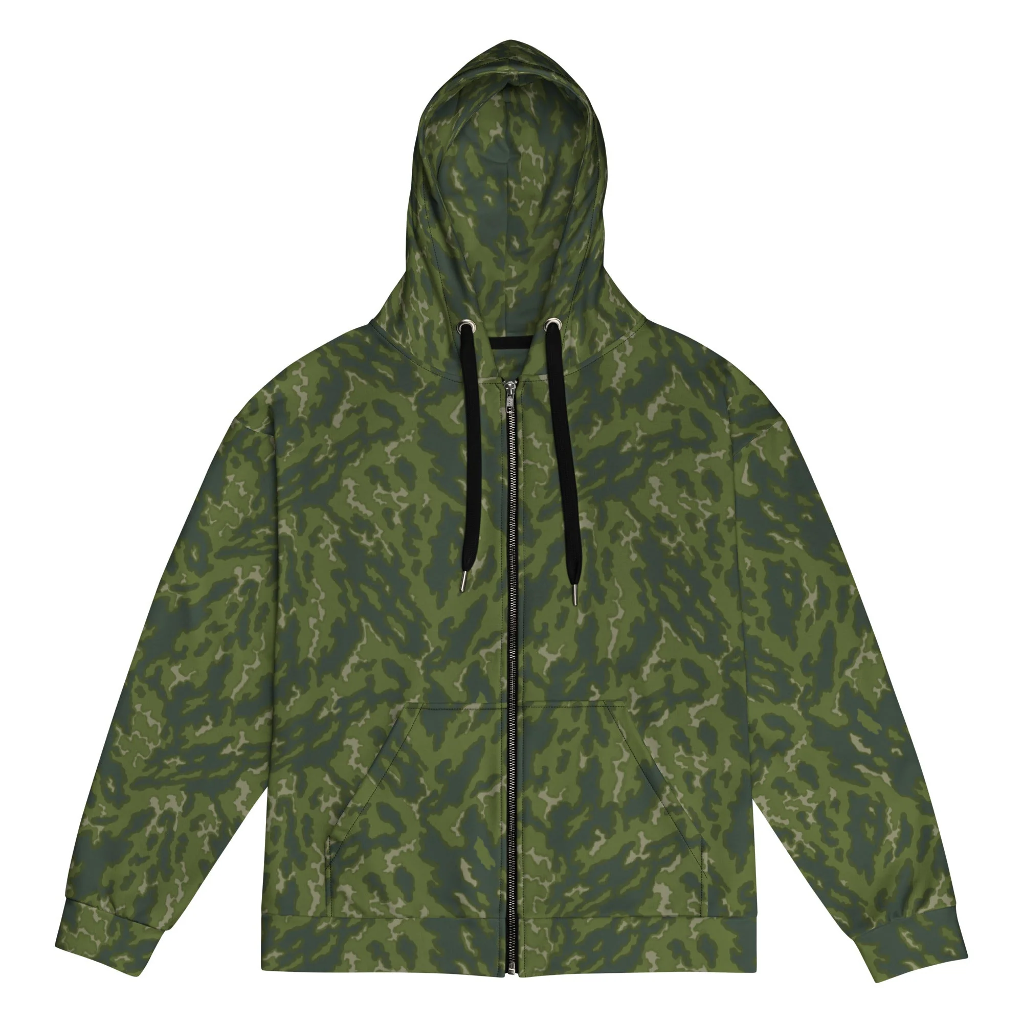 Russian Barvikha Woodland CAMO Unisex Zip Hoodie