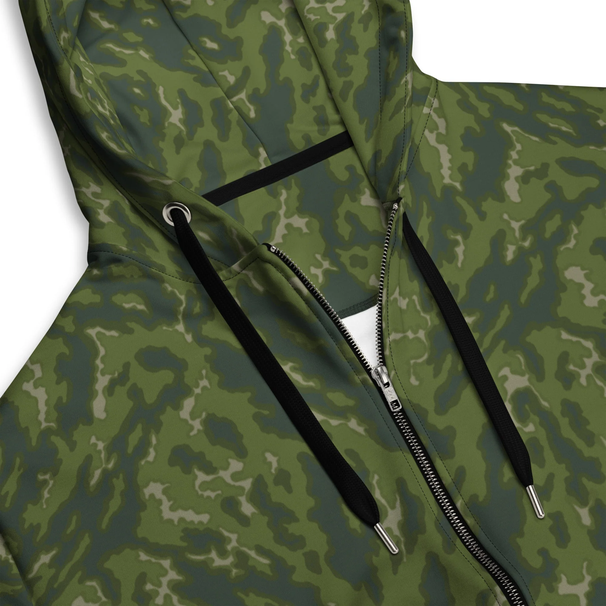 Russian Barvikha Woodland CAMO Unisex Zip Hoodie - Image 11