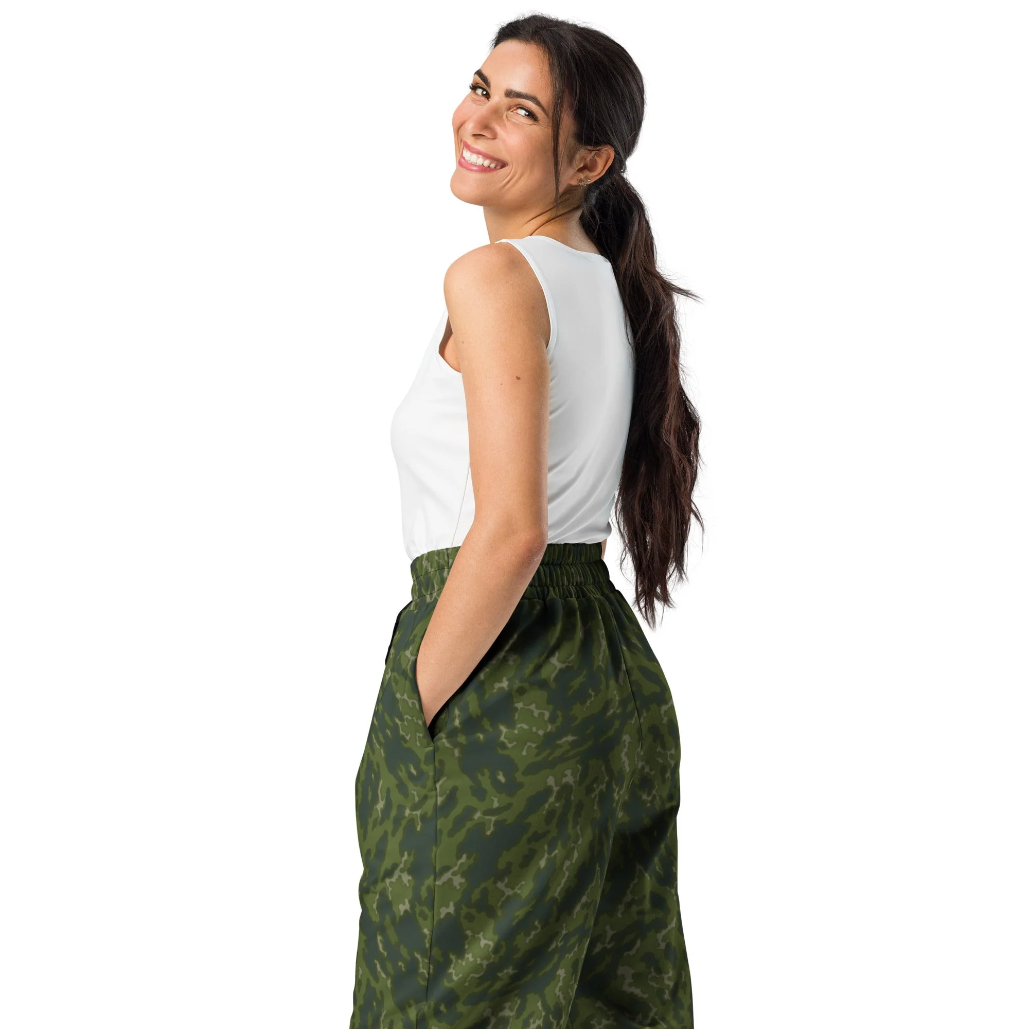 Russian Barvikha Woodland CAMO Unisex Wide-Leg Joggers - Image 8