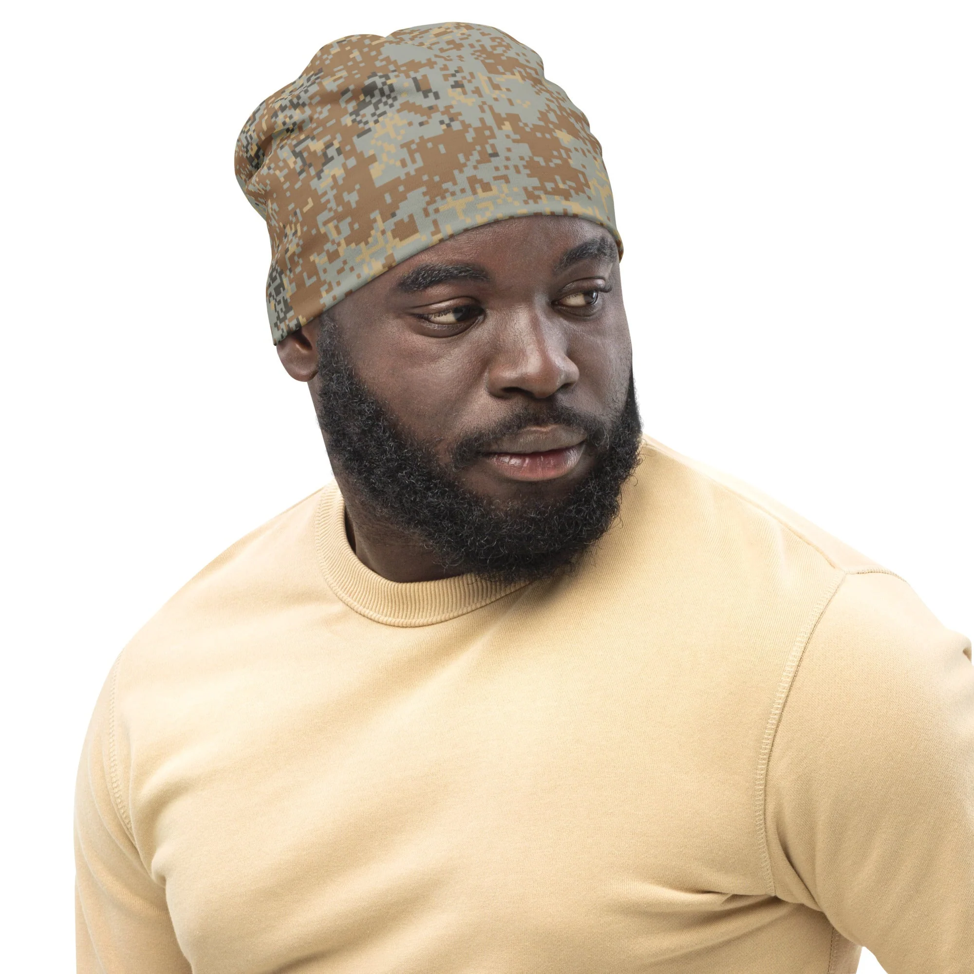 Russian Digital EMR Desert CAMO Beanie - Image 6