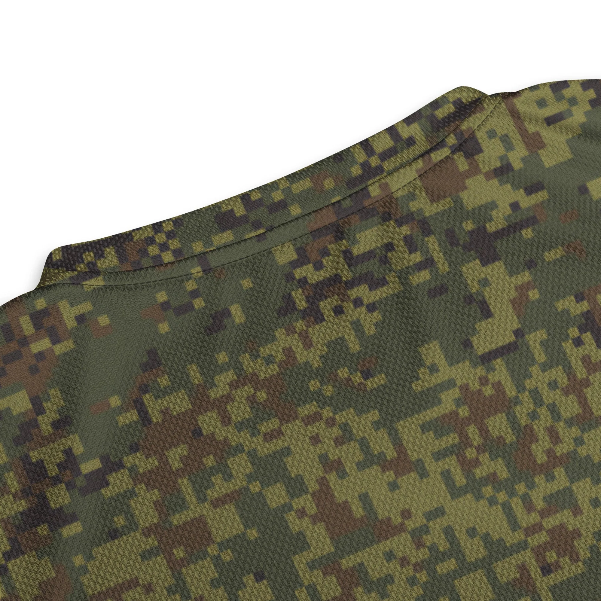 Russian Digital EMR Woodland CAMO Unisex Sports Jersey - Image 4