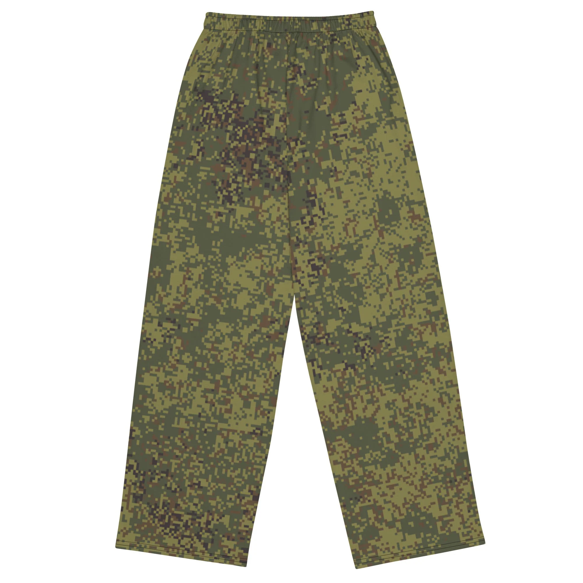Russian Digital EMR Woodland CAMO Unisex Wide-Leg Leisure Pants - Image 10