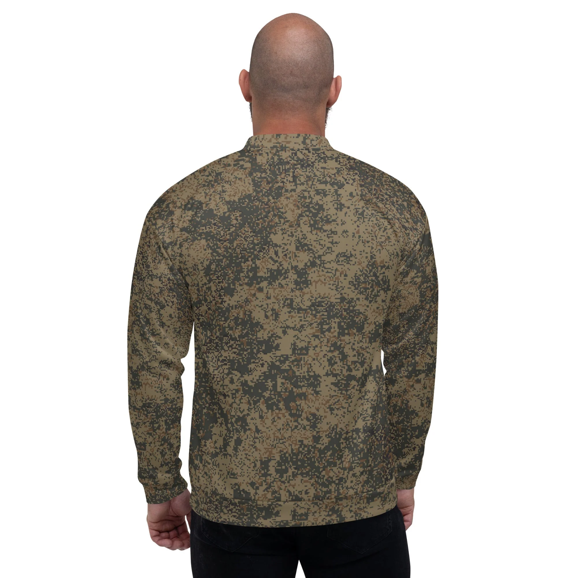 Russian Digital EMR Mountain CAMO Unisex Bomber Jacket - Image 7