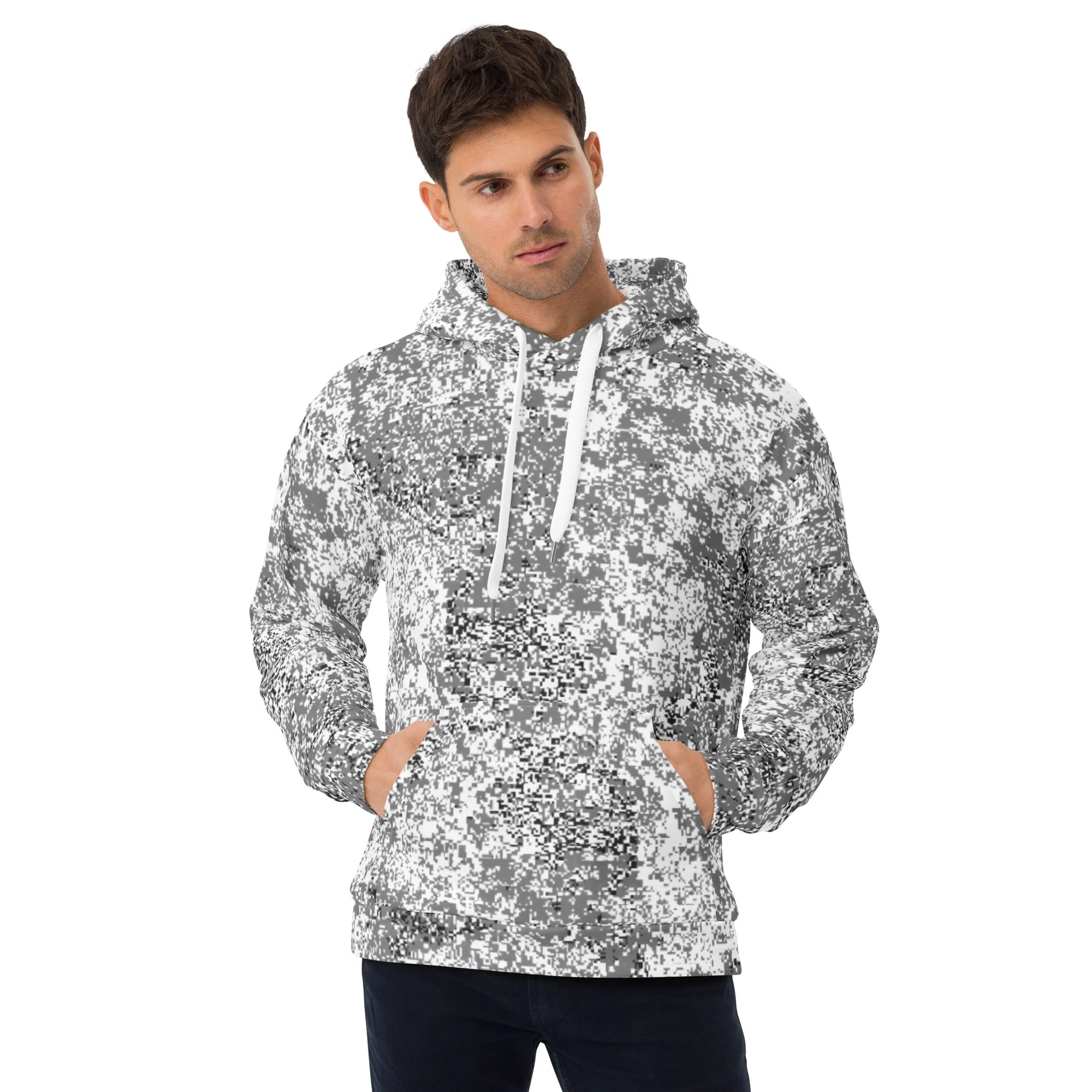 Russian Digital EMR Snow CAMO Unisex Hoodie