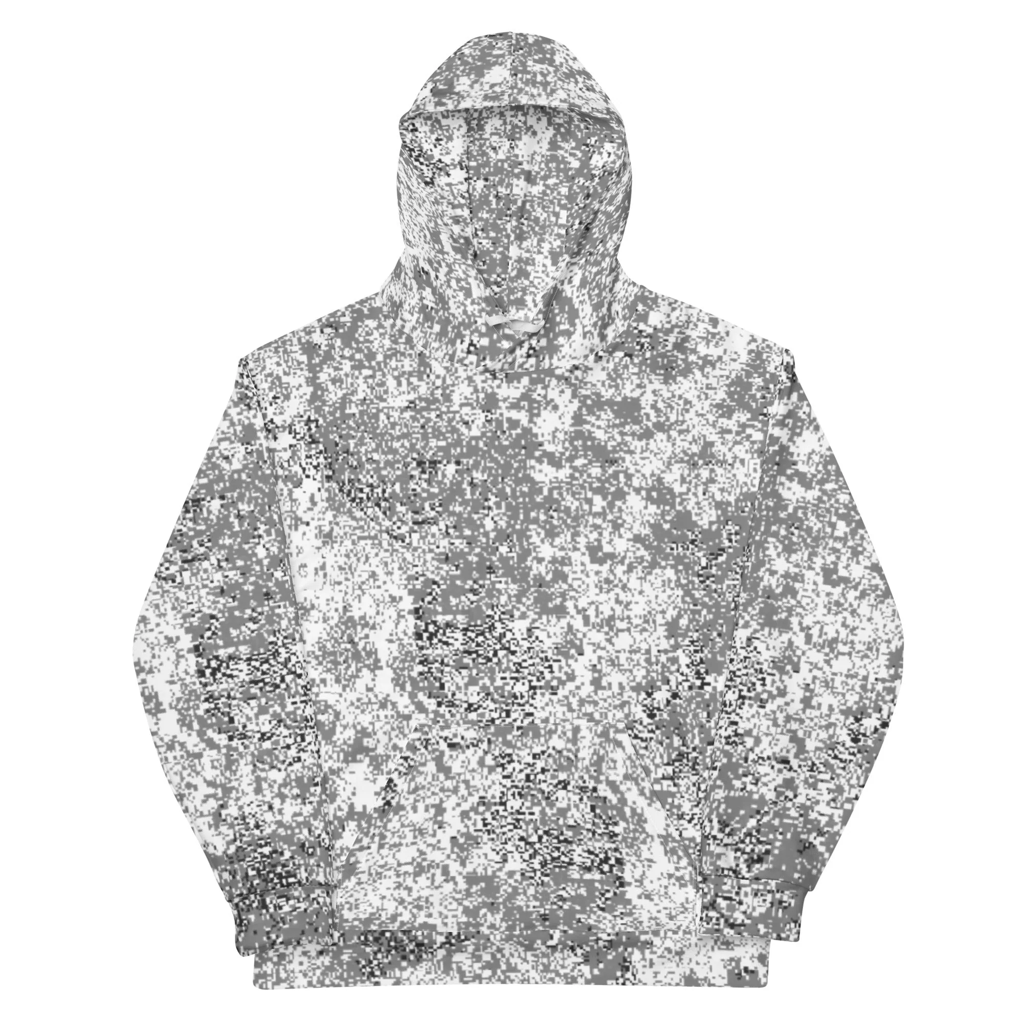 Russian Digital EMR Snow CAMO Unisex Hoodie - Image 4