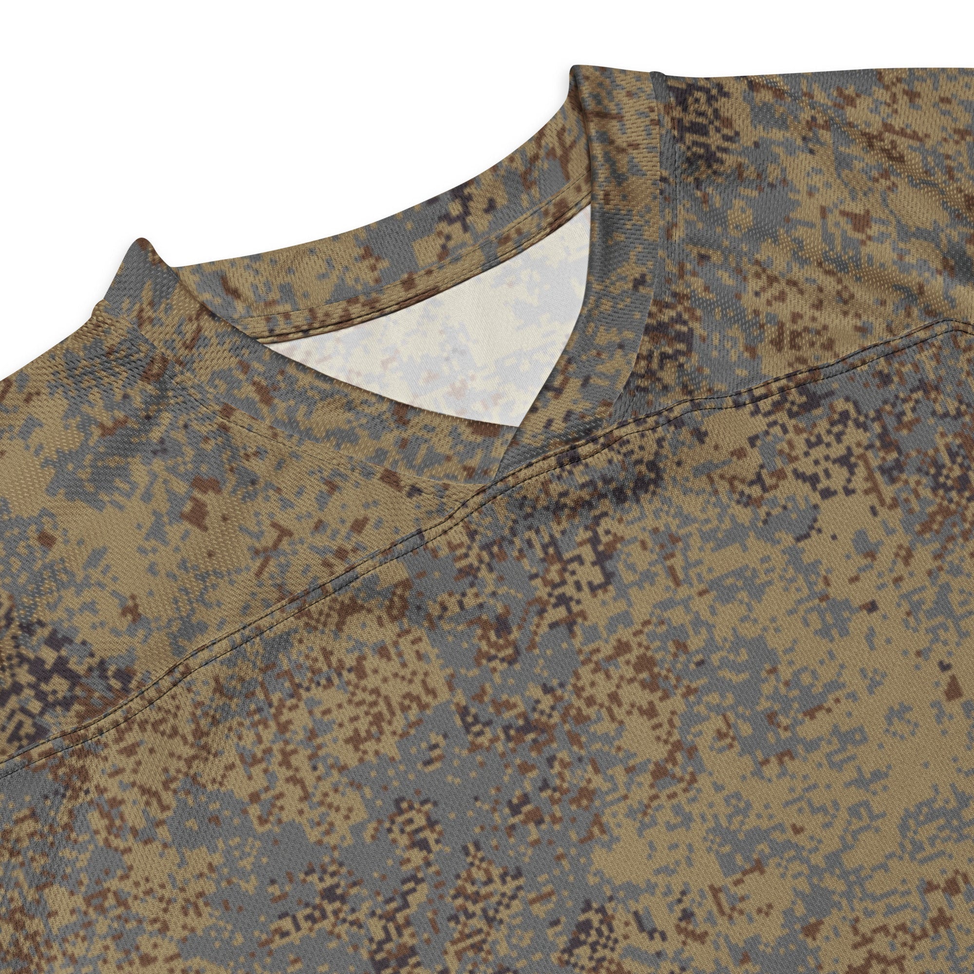 Russian Digital EMR Winter Grey CAMO Unisex Hockey Fan Jersey - Image 11