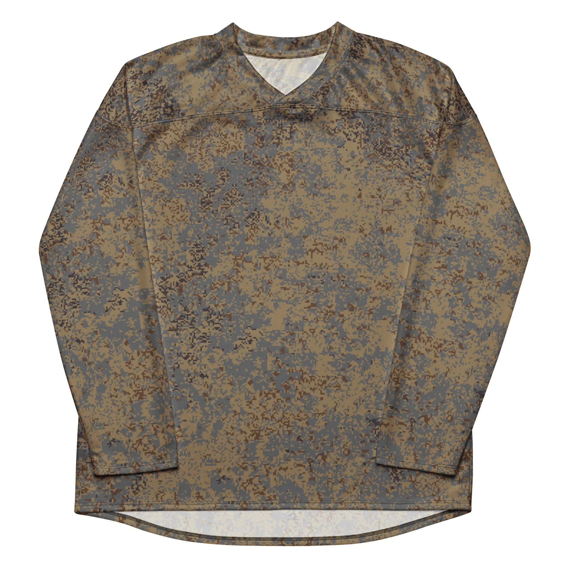 Russian Digital EMR Winter Grey CAMO Unisex Hockey Fan Jersey - Image 13