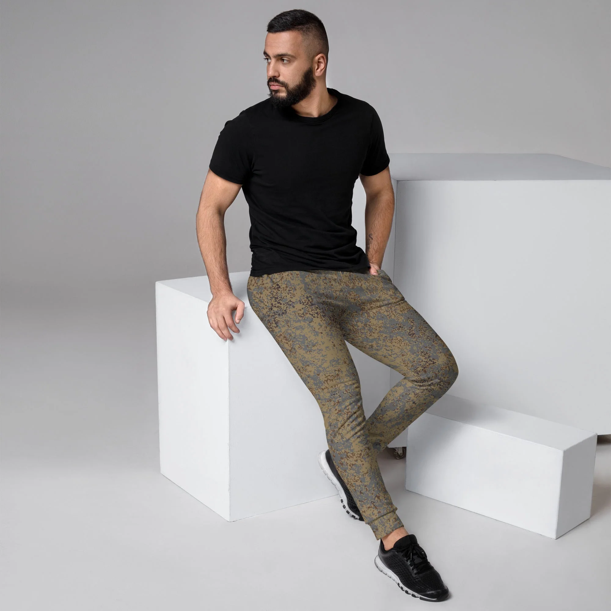 Russian Digital EMR Winter Grey CAMO Mens Joggers