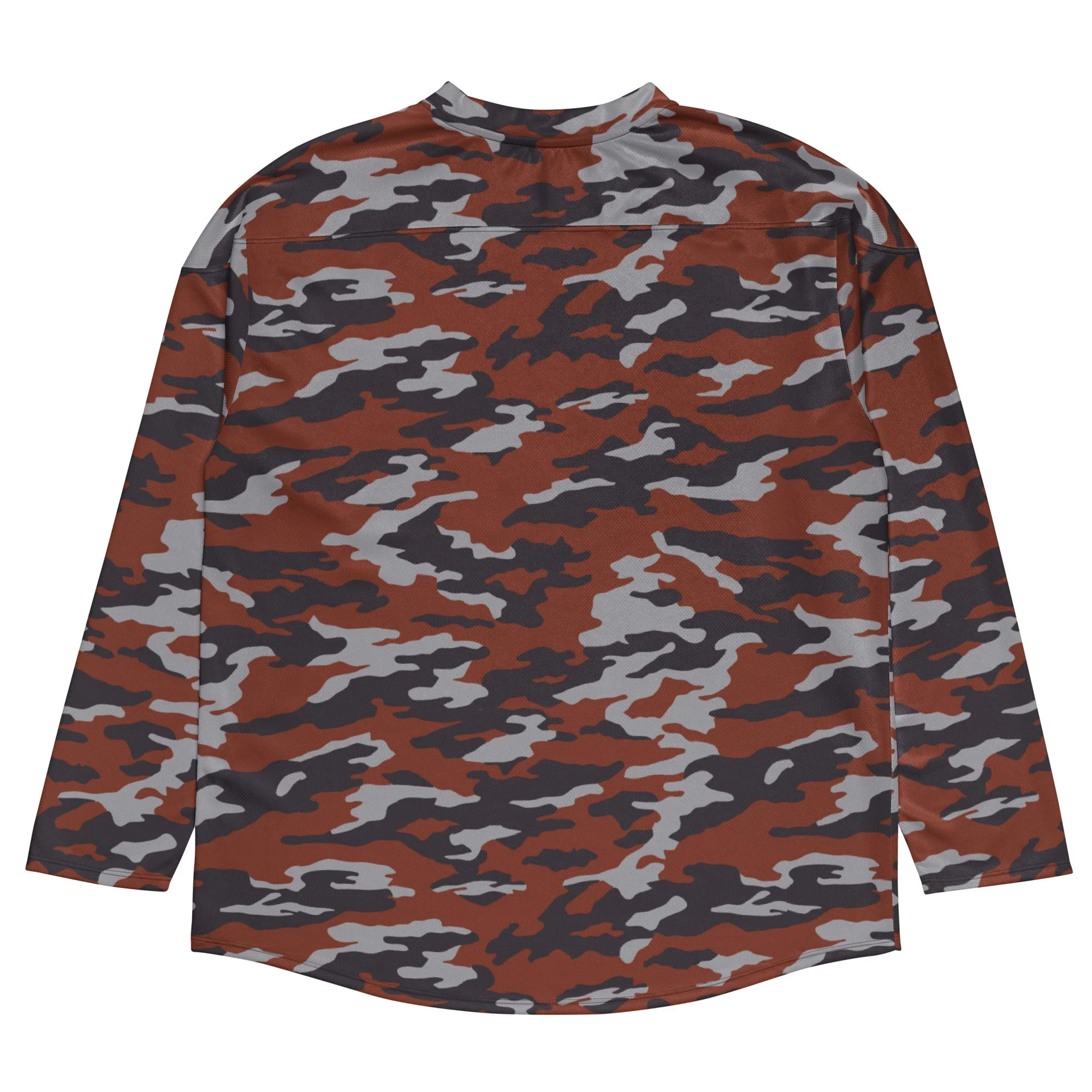 Russian Flora Red CAMO Unisex Hockey Fan Jersey - Image 13
