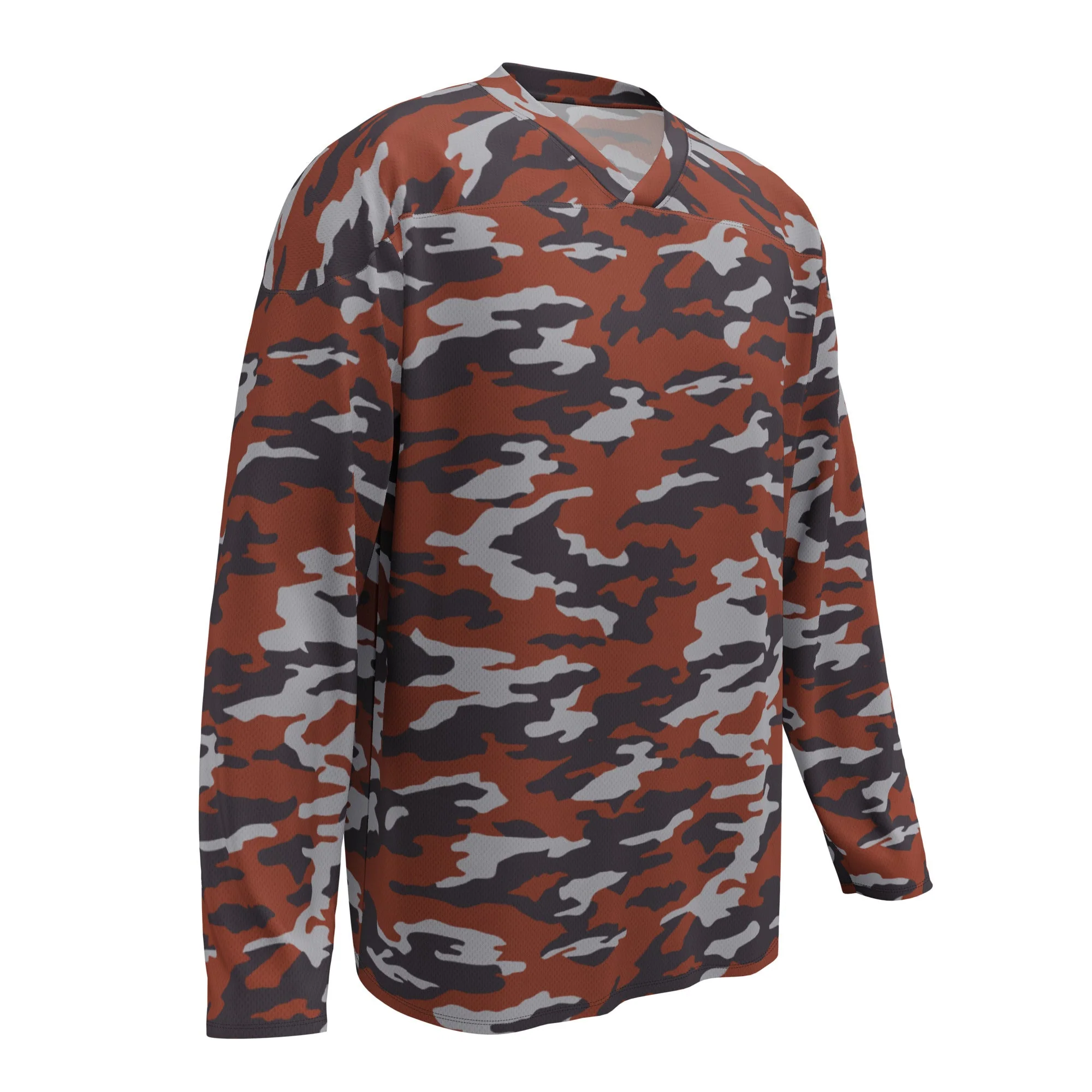 Russian Flora Red CAMO Unisex Hockey Fan Jersey - Image 5