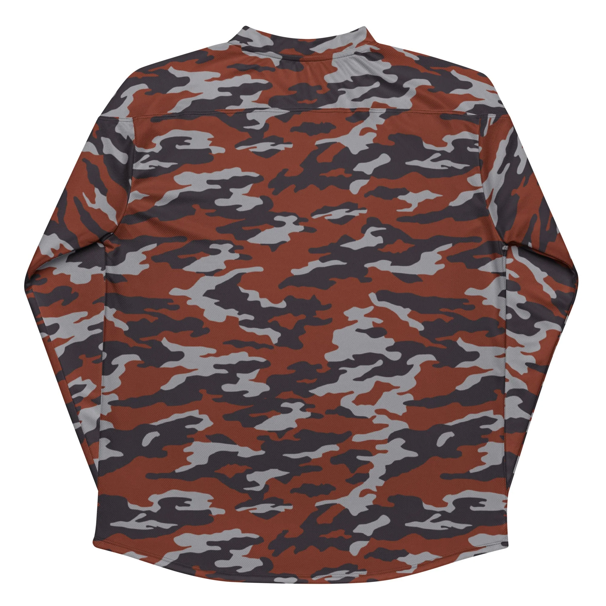 Russian Flora Red CAMO Unisex Hockey Fan Jersey - Image 7