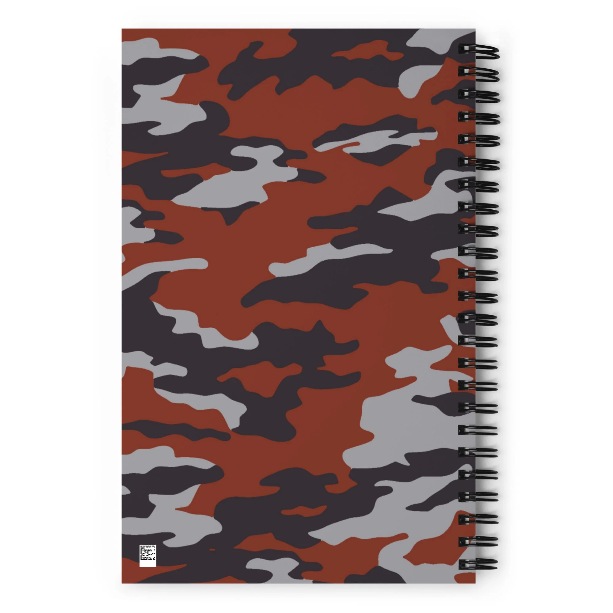Russian Flora Red CAMO Spiral Notebook - Image 3