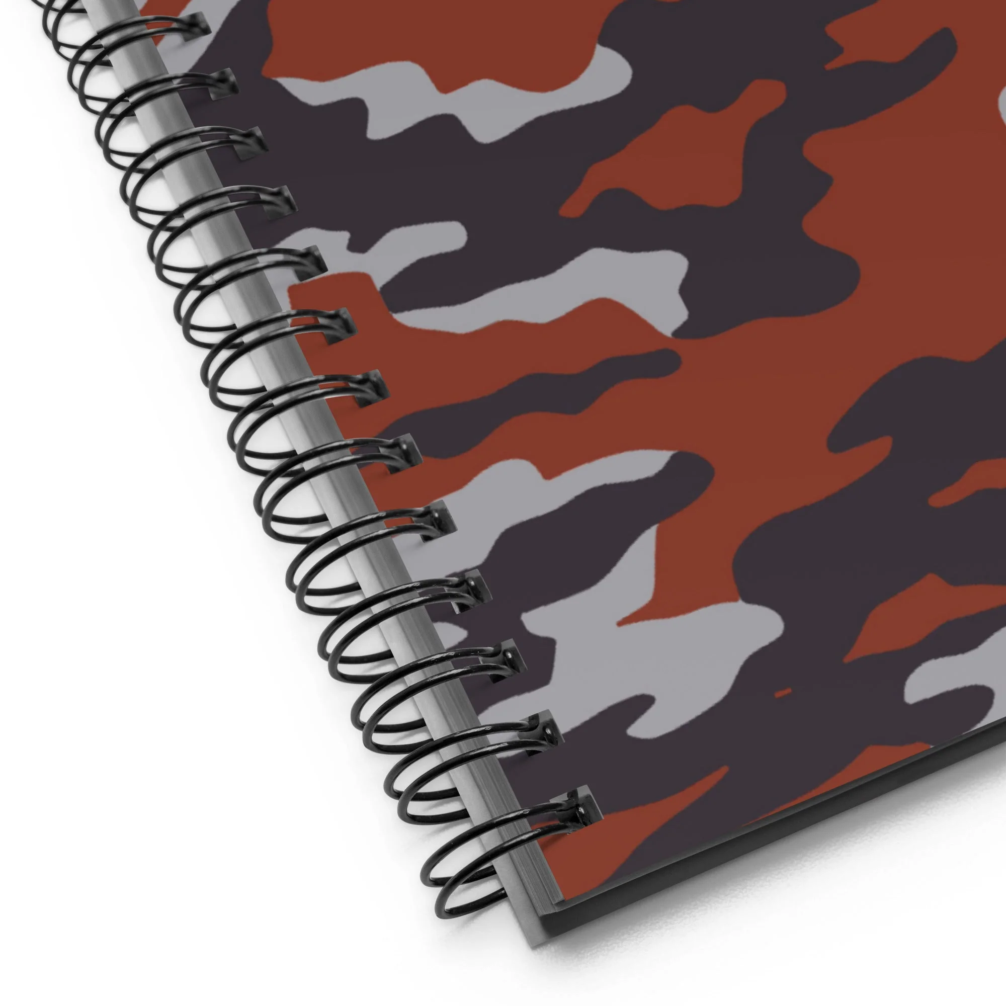 Russian Flora Red CAMO Spiral Notebook - Image 5