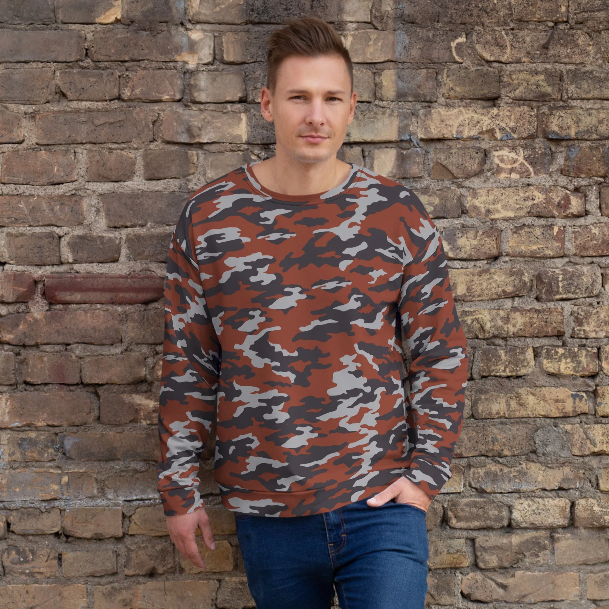Russian Flora Red CAMO Unisex Sweatshirt