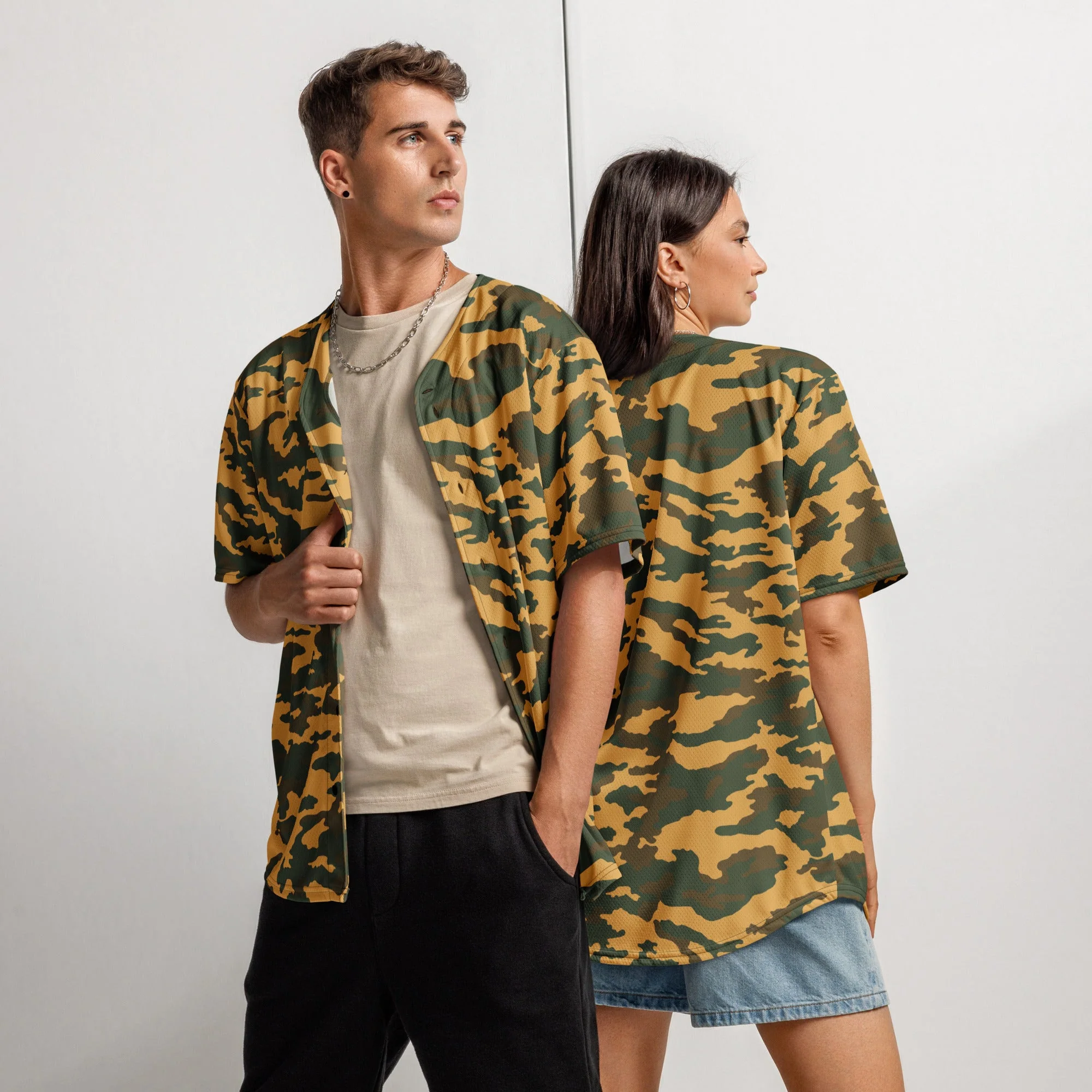 Russian Flora VSR-98 Mountain CAMO Unisex Baseball Jersey