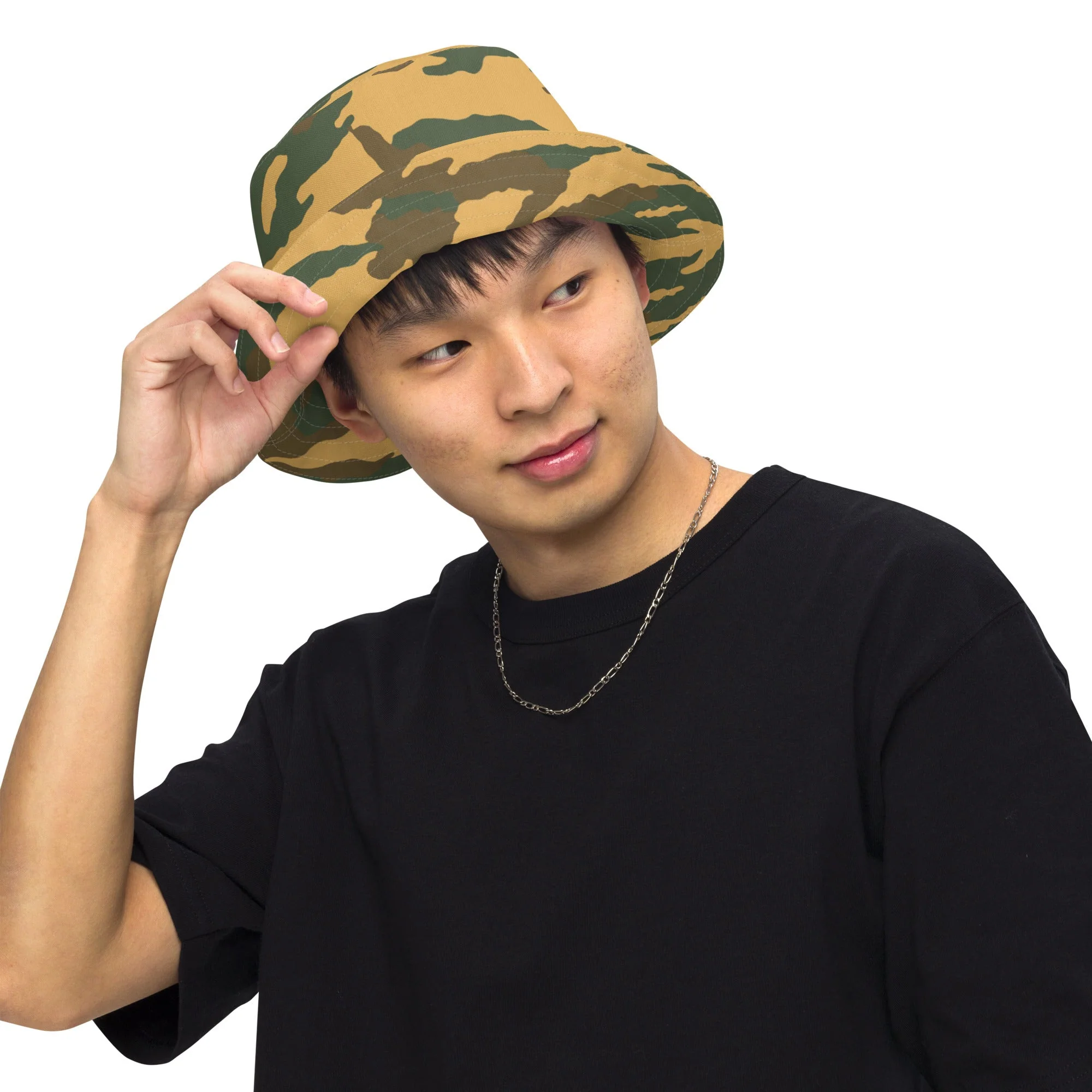 Russian Flora VSR-98 Mountain CAMO Reversible Bucket Hat - Image 8