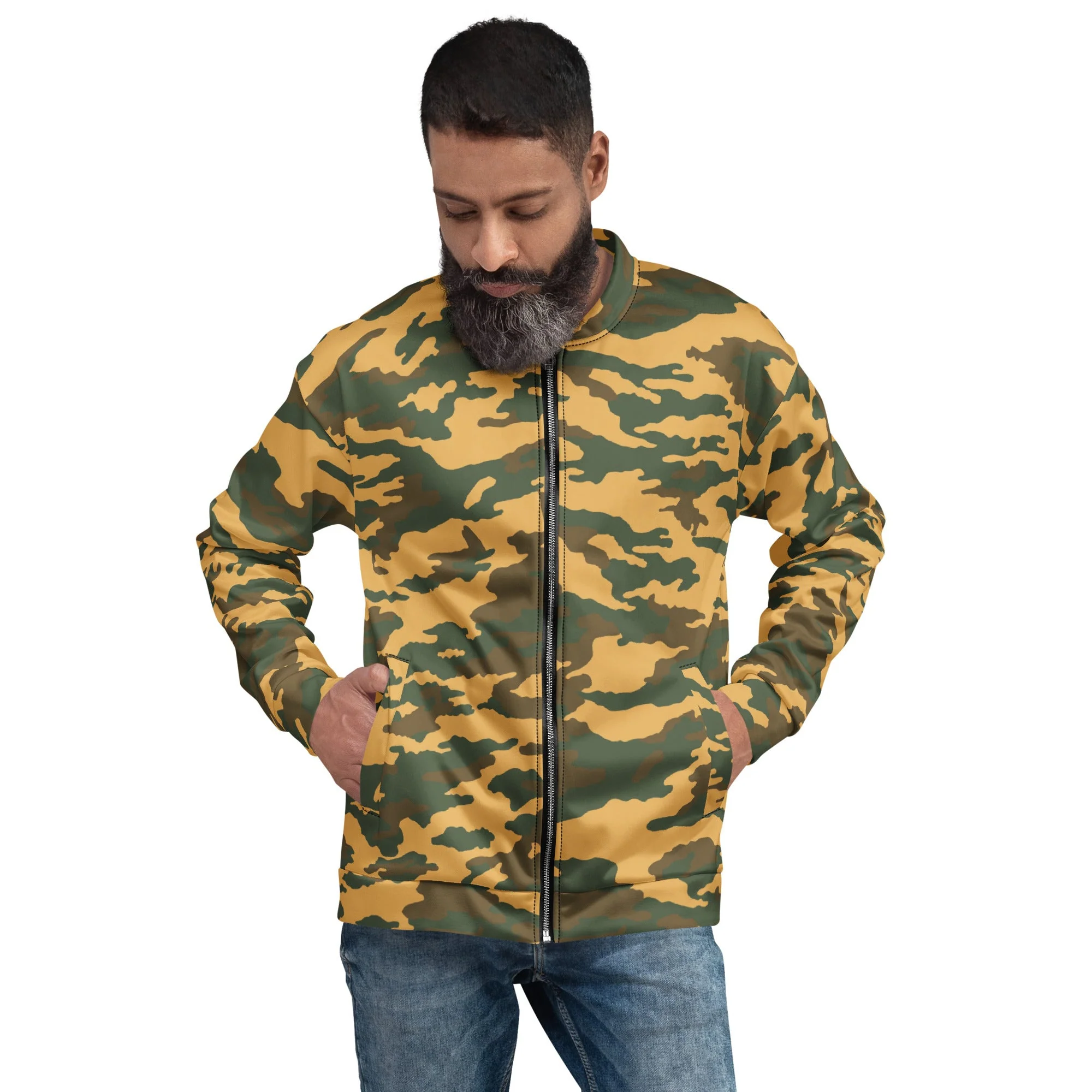Russian Flora VSR-98 Mountain CAMO Unisex Bomber Jacket
