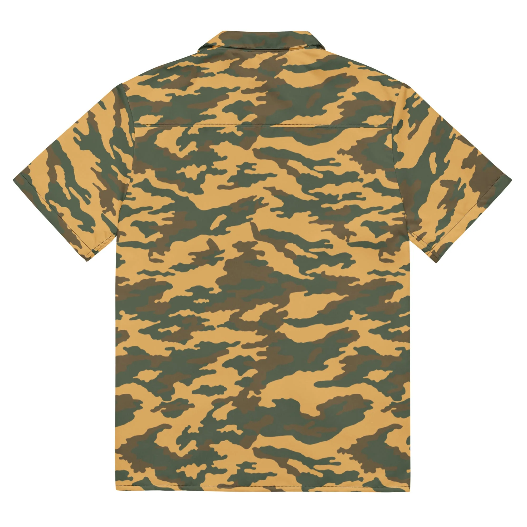 Russian Flora VSR-98 Mountain CAMO Unisex Short-Sleeve Button Shirt - Image 21