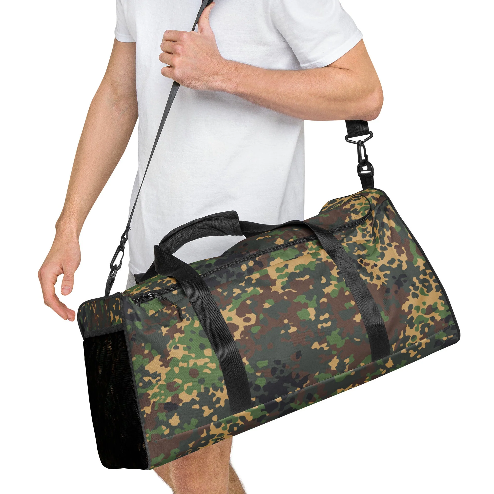 Russian IZLOM Fracture Woodland CAMO Duffle Bag