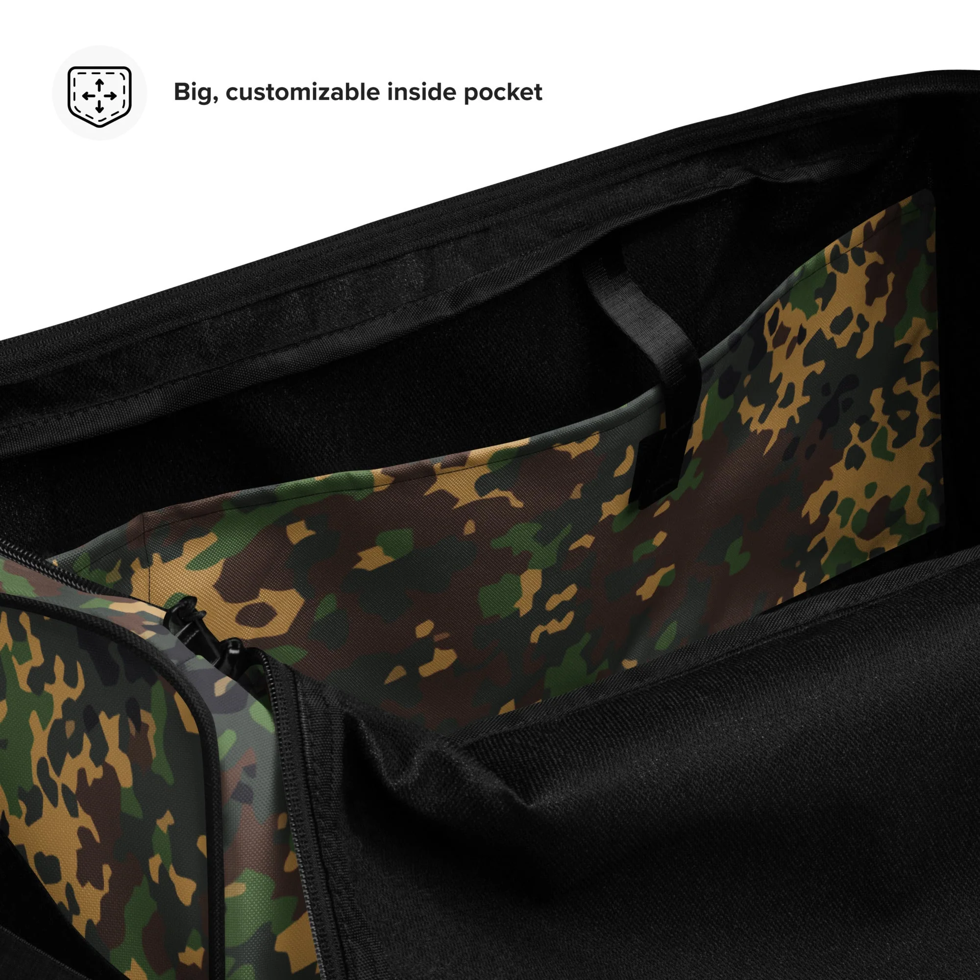 Russian IZLOM Fracture Woodland CAMO Duffle Bag - Image 9
