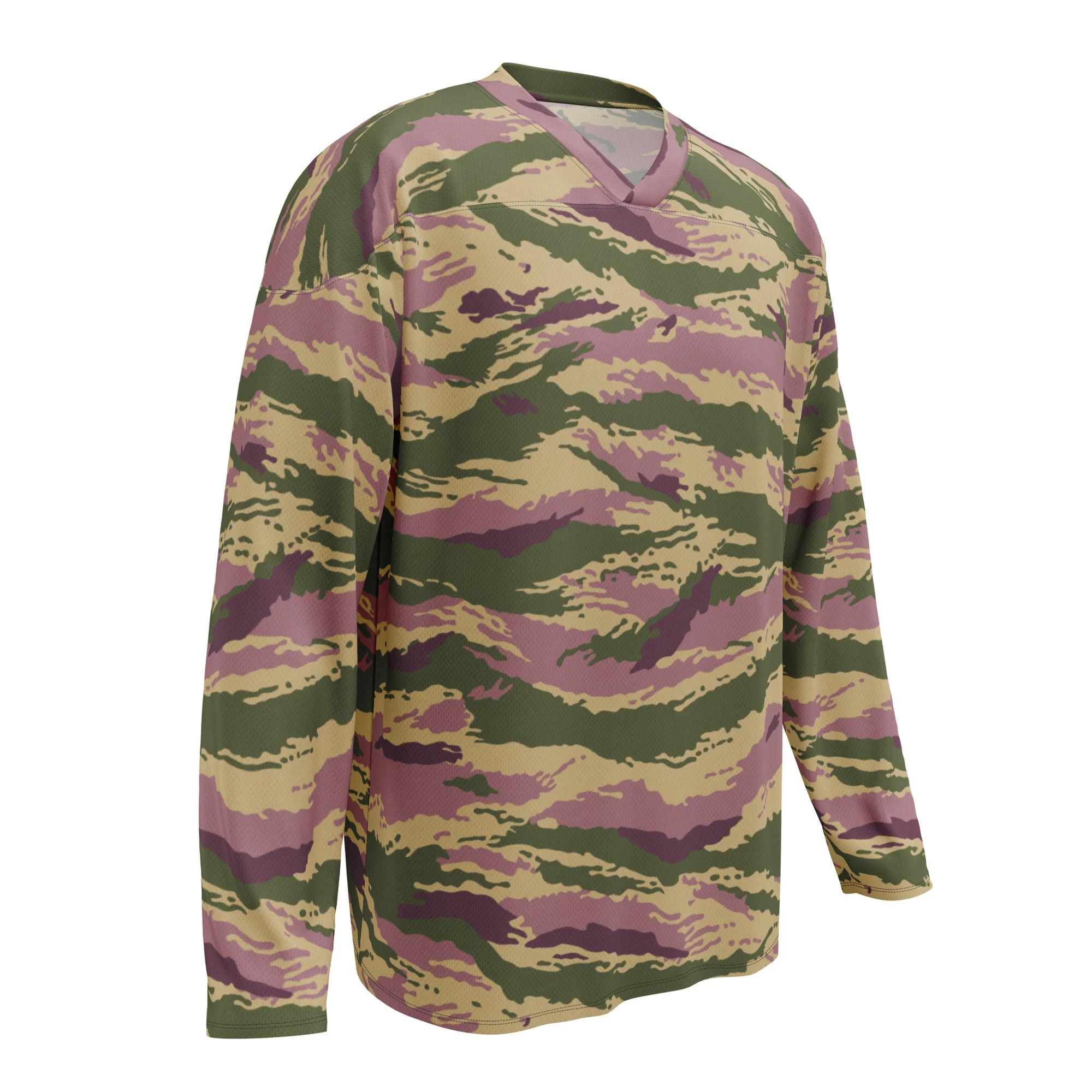 Russian Tiger Stripe Kamysh PFO CAMO Unisex Hockey Fan Jersey - Image 13