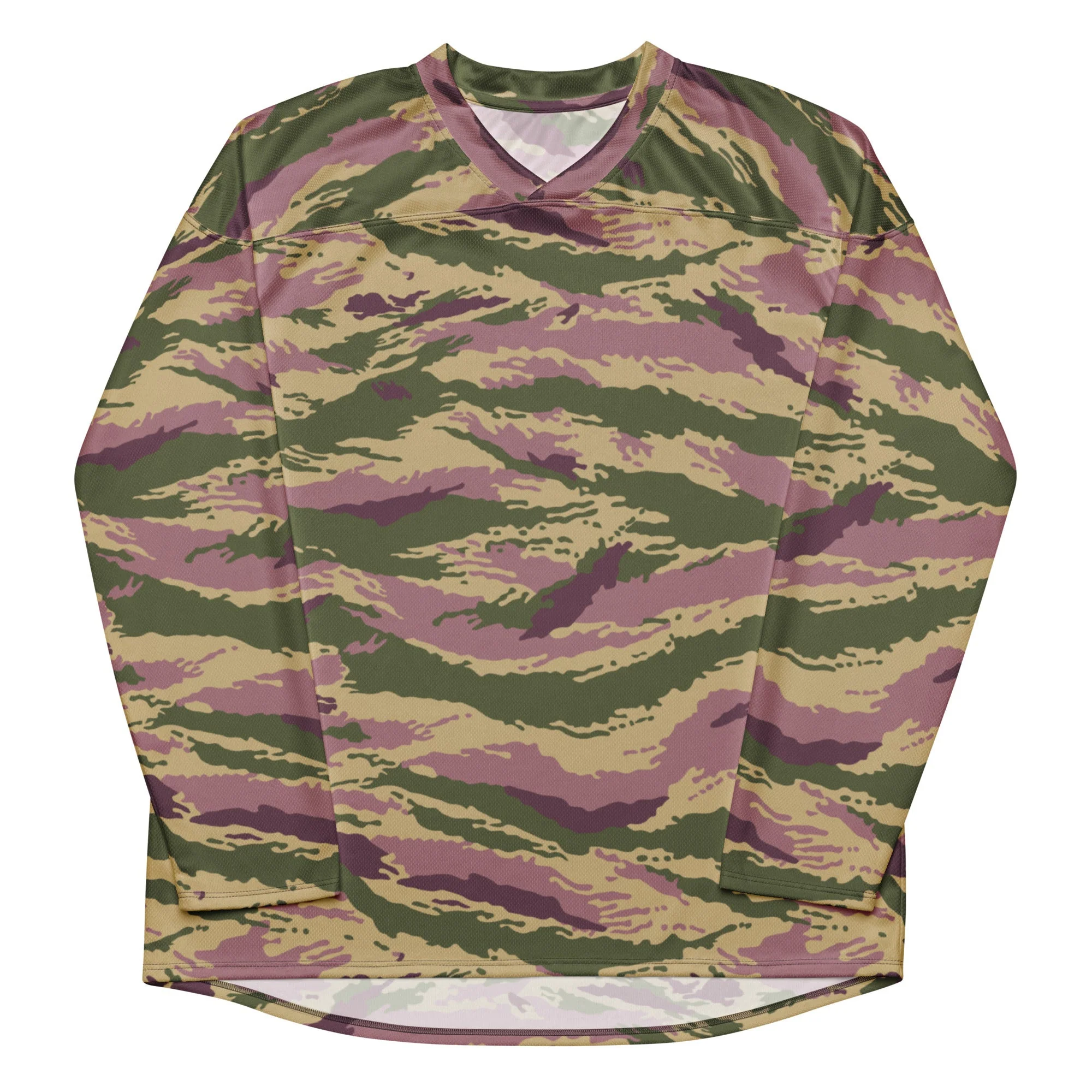 Russian Tiger Stripe Kamysh PFO CAMO Unisex Hockey Fan Jersey - Image 14