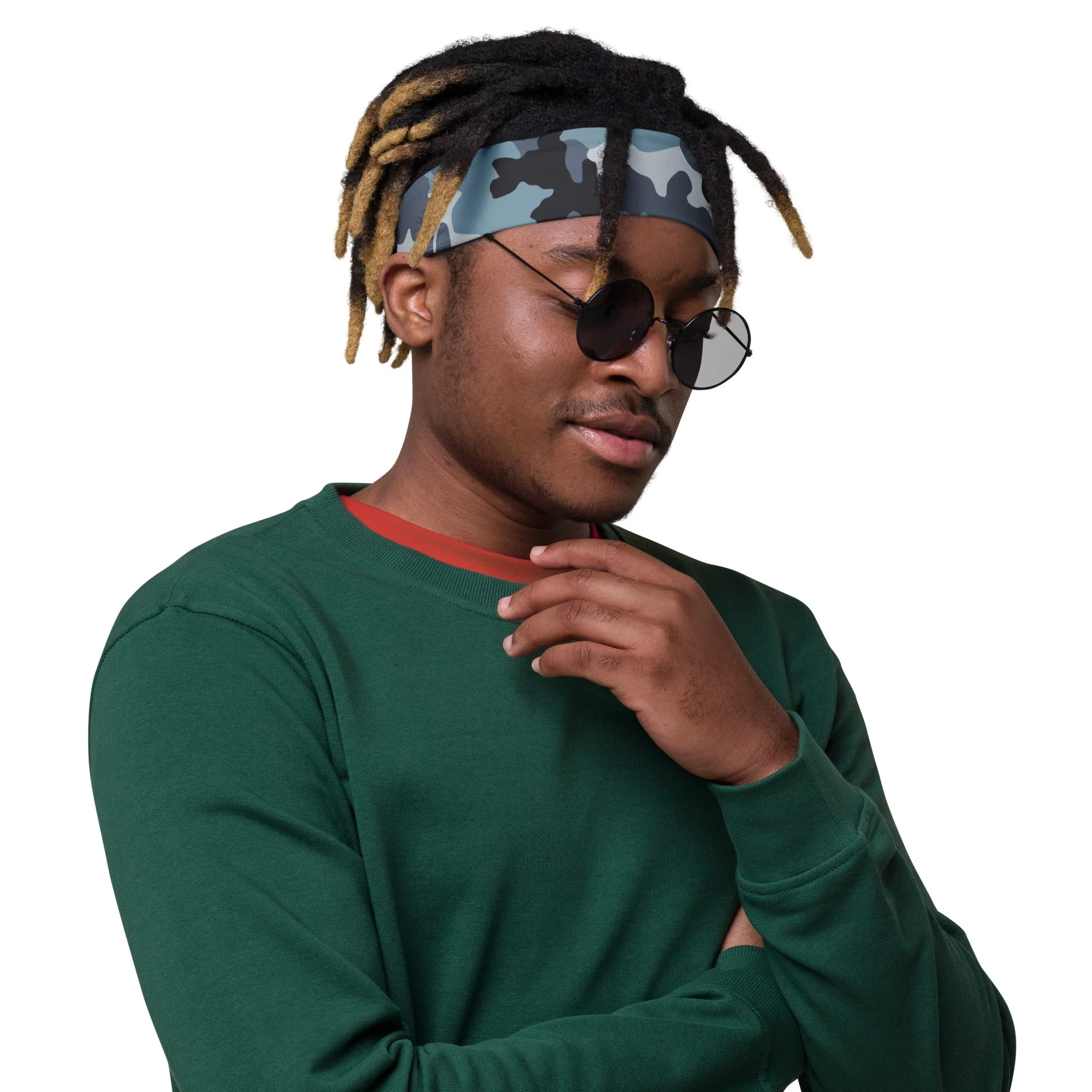 Russian KKO Urban Blue CAMO Headband - Image 7