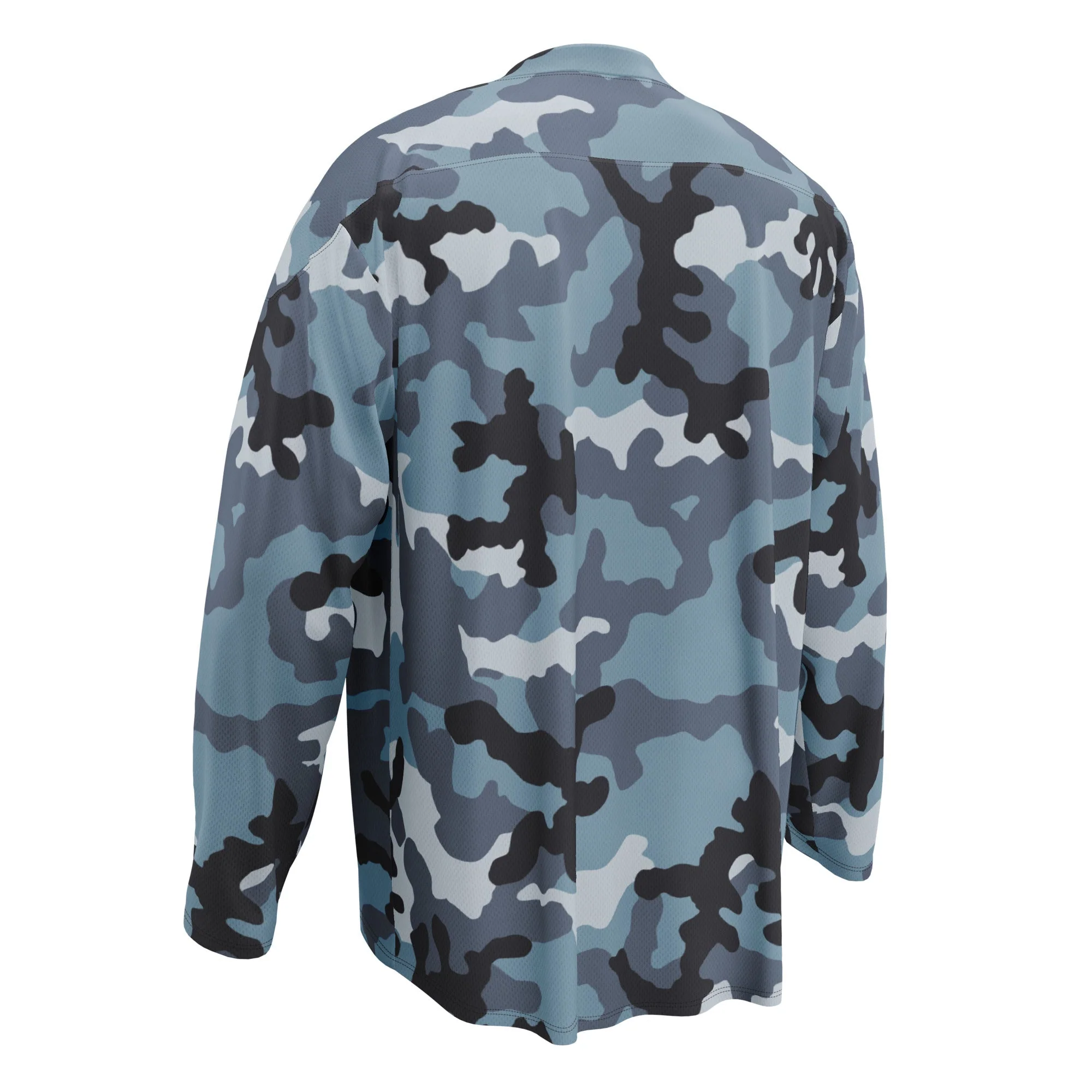 Russian KKO Urban Blue CAMO Unisex Hockey Fan Jersey - Image 5
