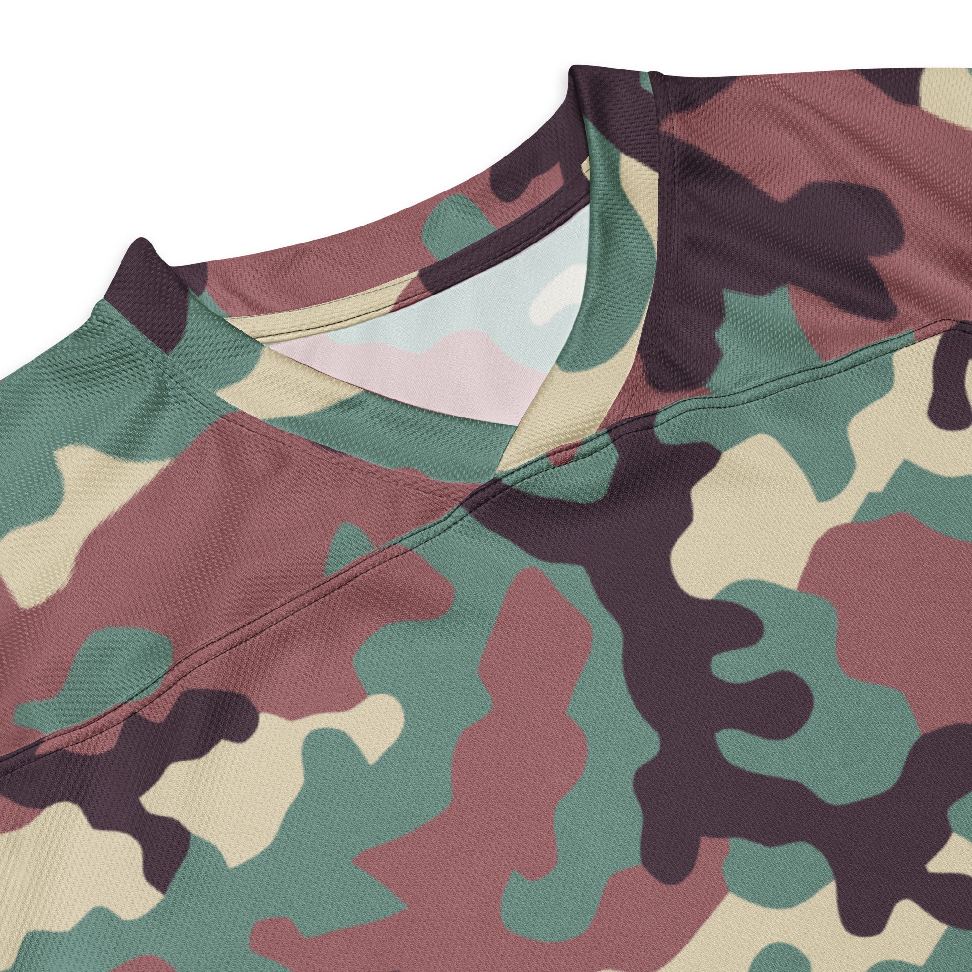 Russian KKO Woodland CAMO Unisex Hockey Fan Jersey - Image 11