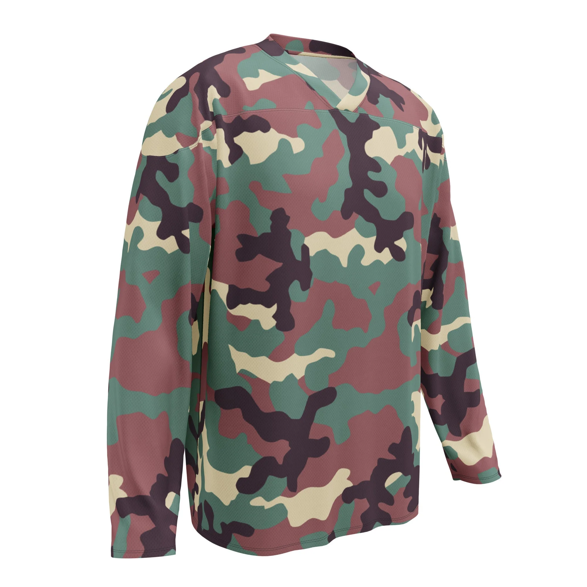 Russian KKO Woodland CAMO Unisex Hockey Fan Jersey - Image 13