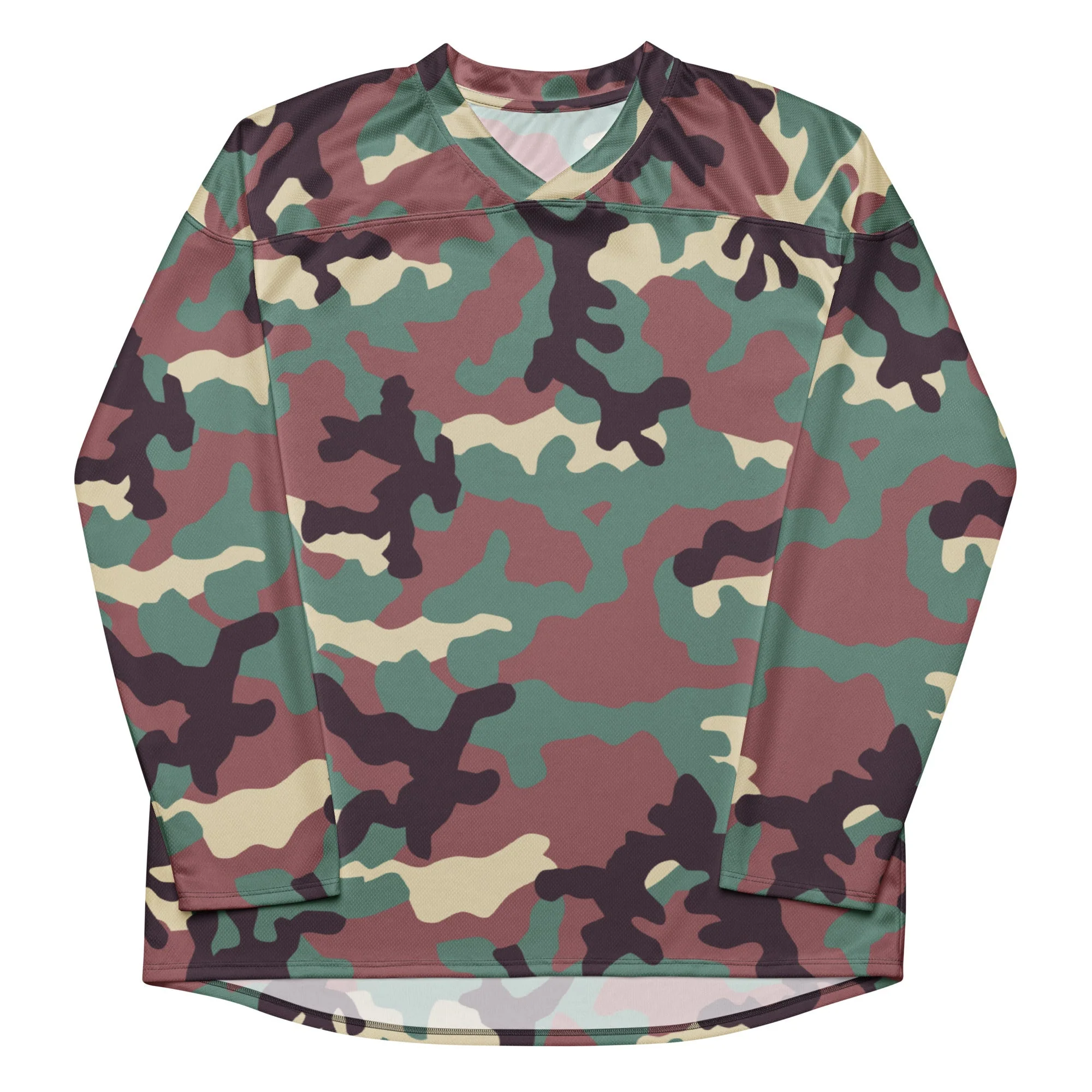 Russian KKO Woodland CAMO Unisex Hockey Fan Jersey - Image 14