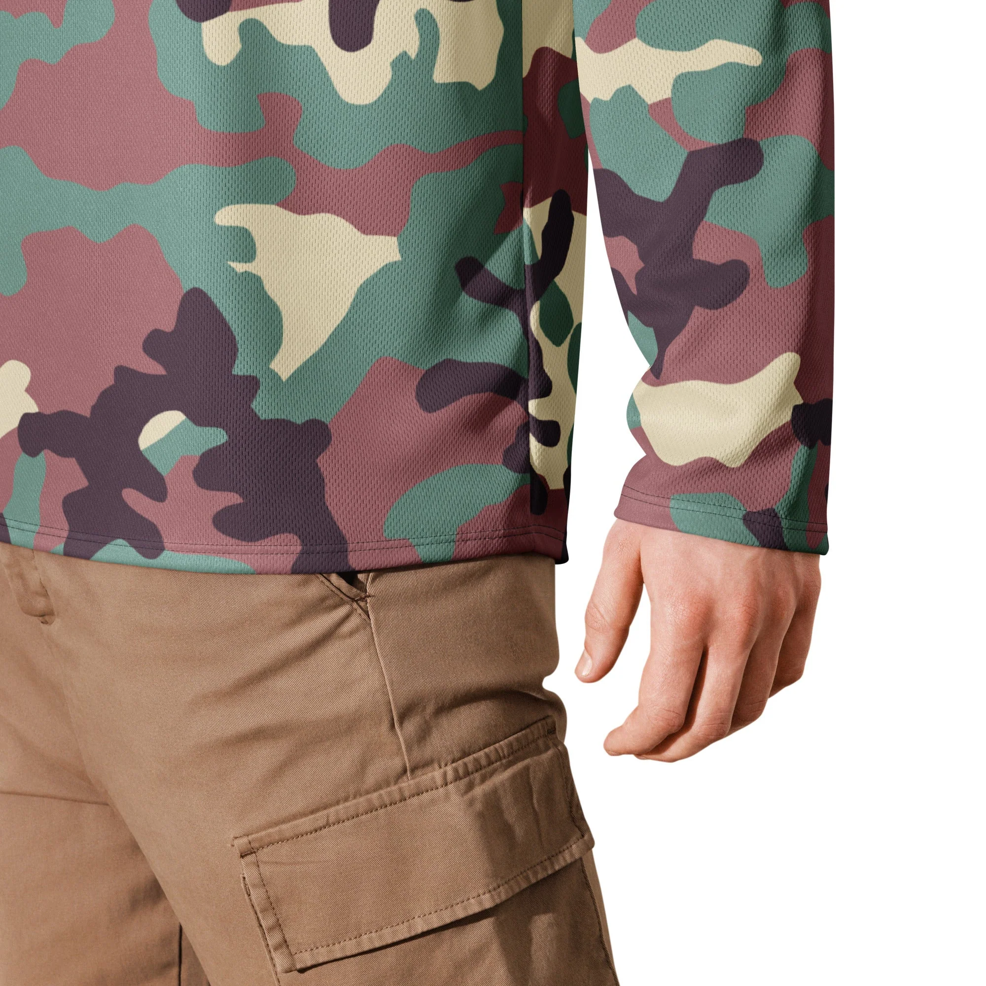 Russian KKO Woodland CAMO Unisex Hockey Fan Jersey - Image 4