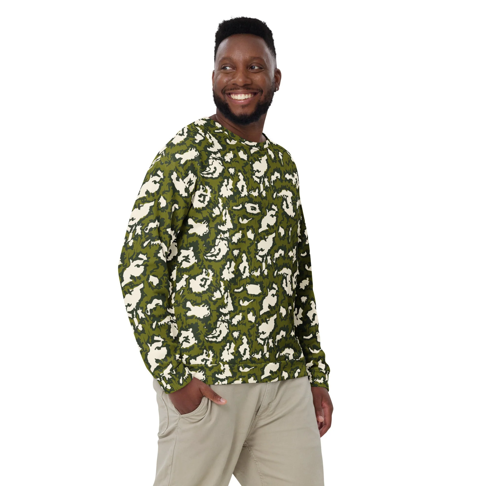 Russian KLMK Red Dawn GREEN Movie CAMO Unisex Sweatshirt - Image 5