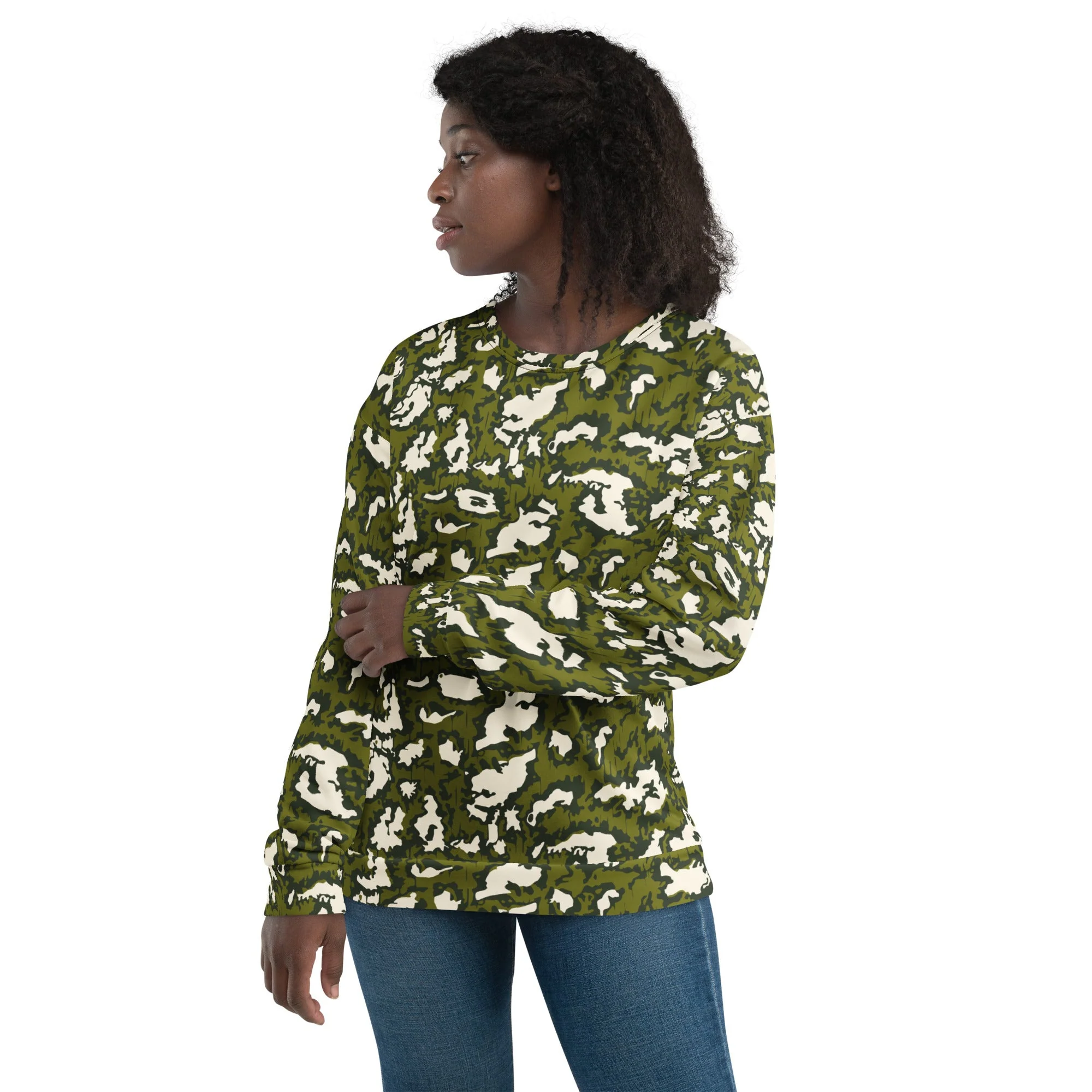Russian KLMK Red Dawn GREEN Movie CAMO Unisex Sweatshirt - Image 6