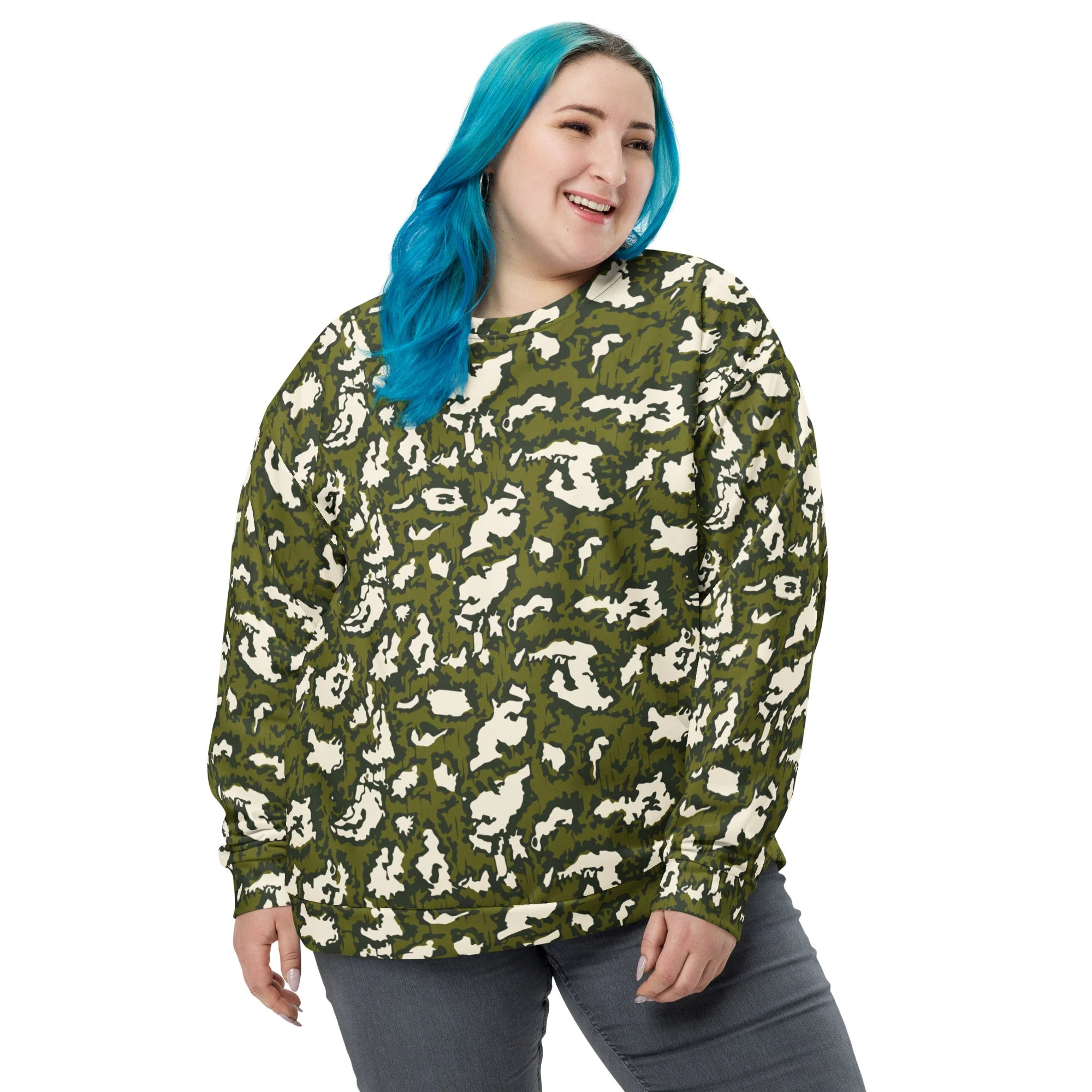 Russian KLMK Red Dawn GREEN Movie CAMO Unisex Sweatshirt - Image 7