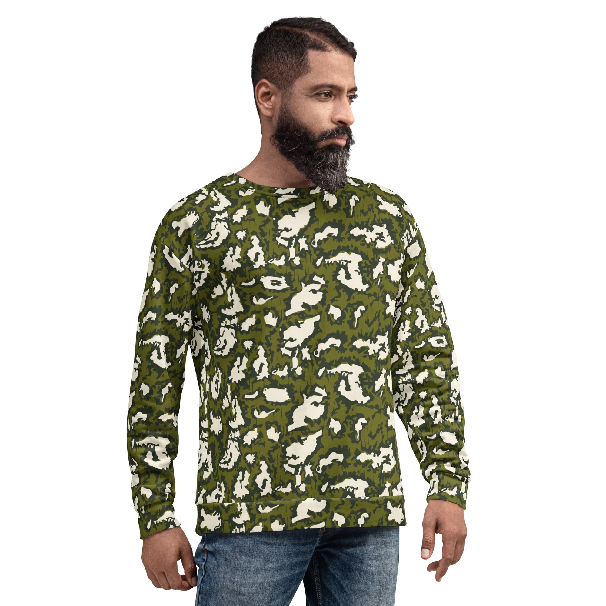 Russian KLMK Red Dawn GREEN Movie CAMO Unisex Sweatshirt - Image 9