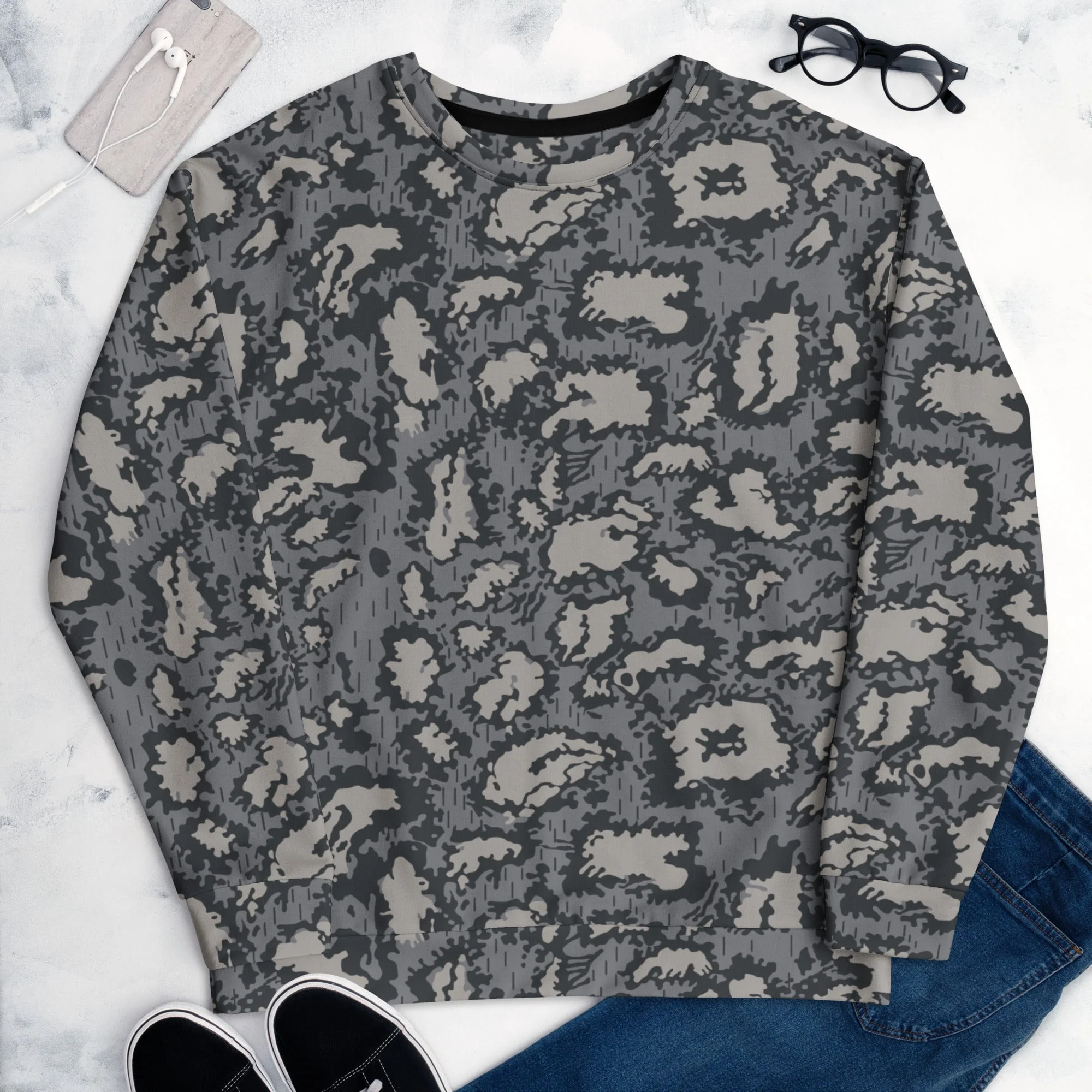 Russian KLMK Red Dawn Urban CAMO Unisex Sweatshirt - Image 10