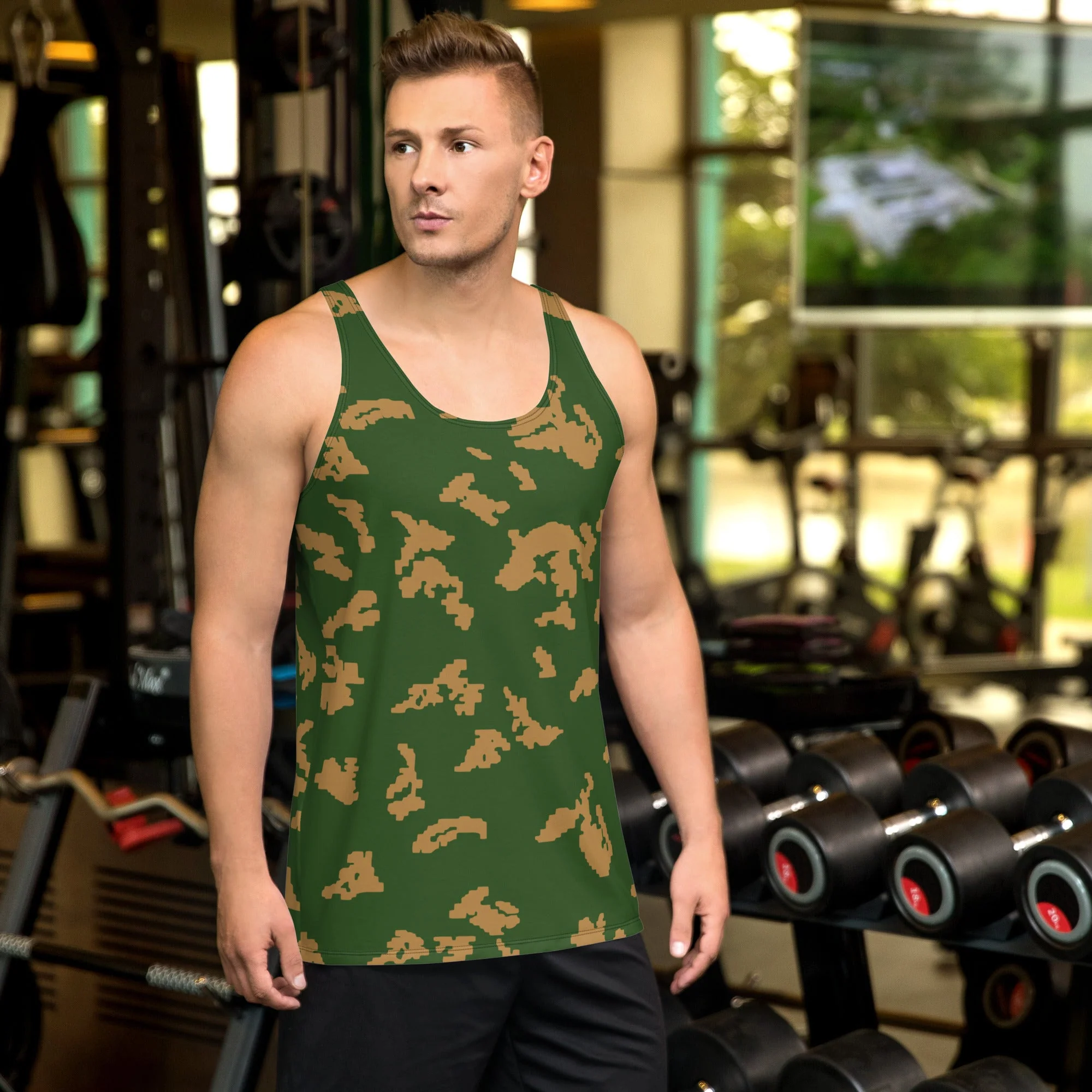 Russian KLMK Sunray Berezhka CAMO Unisex Tank Top