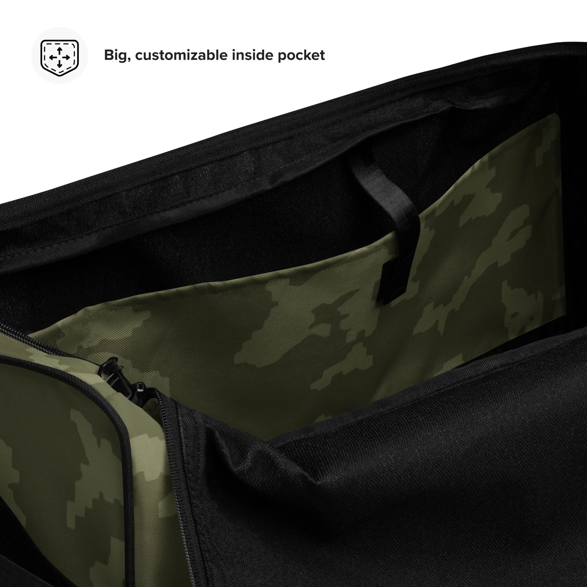Russian KLMK Sunray Olive Drab CAMO Duffle Bag - Image 9