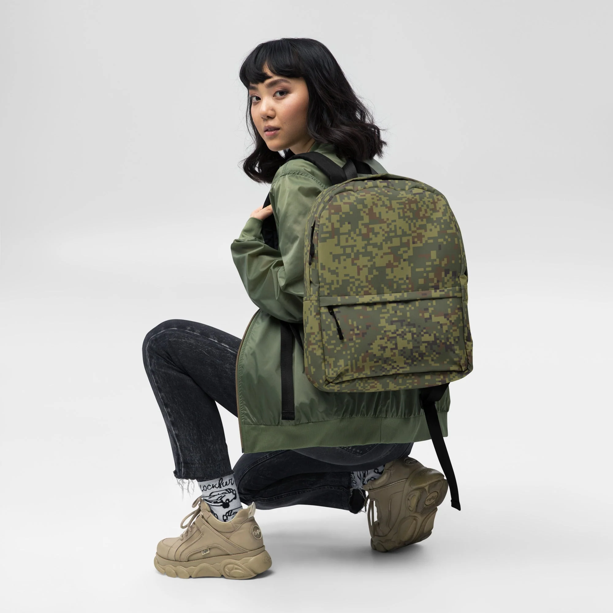Russian Digital EMR Woodland CAMO Backpack - Image 5