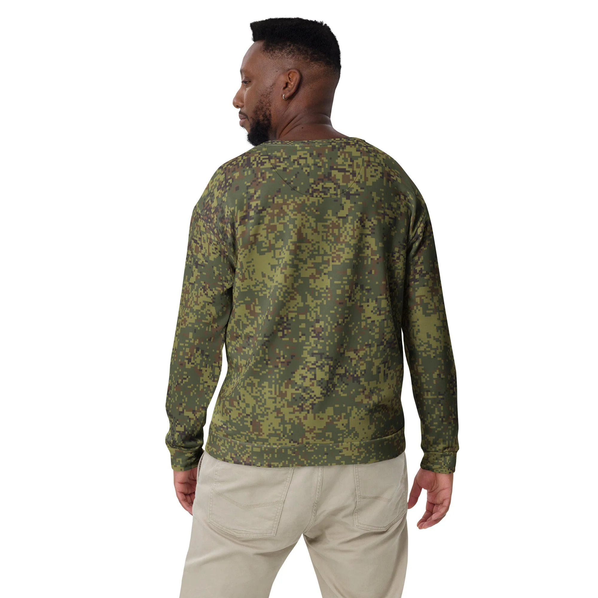 Russian Digital EMR Woodland CAMO Unisex Sweatshirt - Image 14