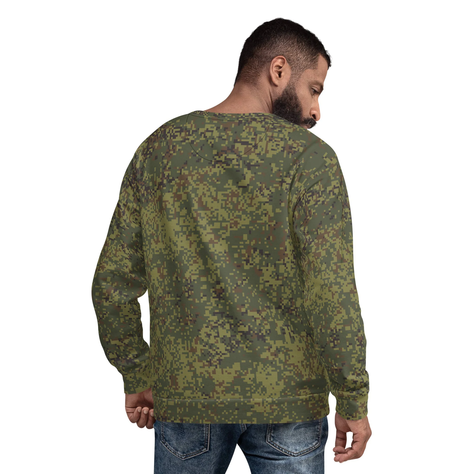 Russian Digital EMR Woodland CAMO Unisex Sweatshirt - Image 15