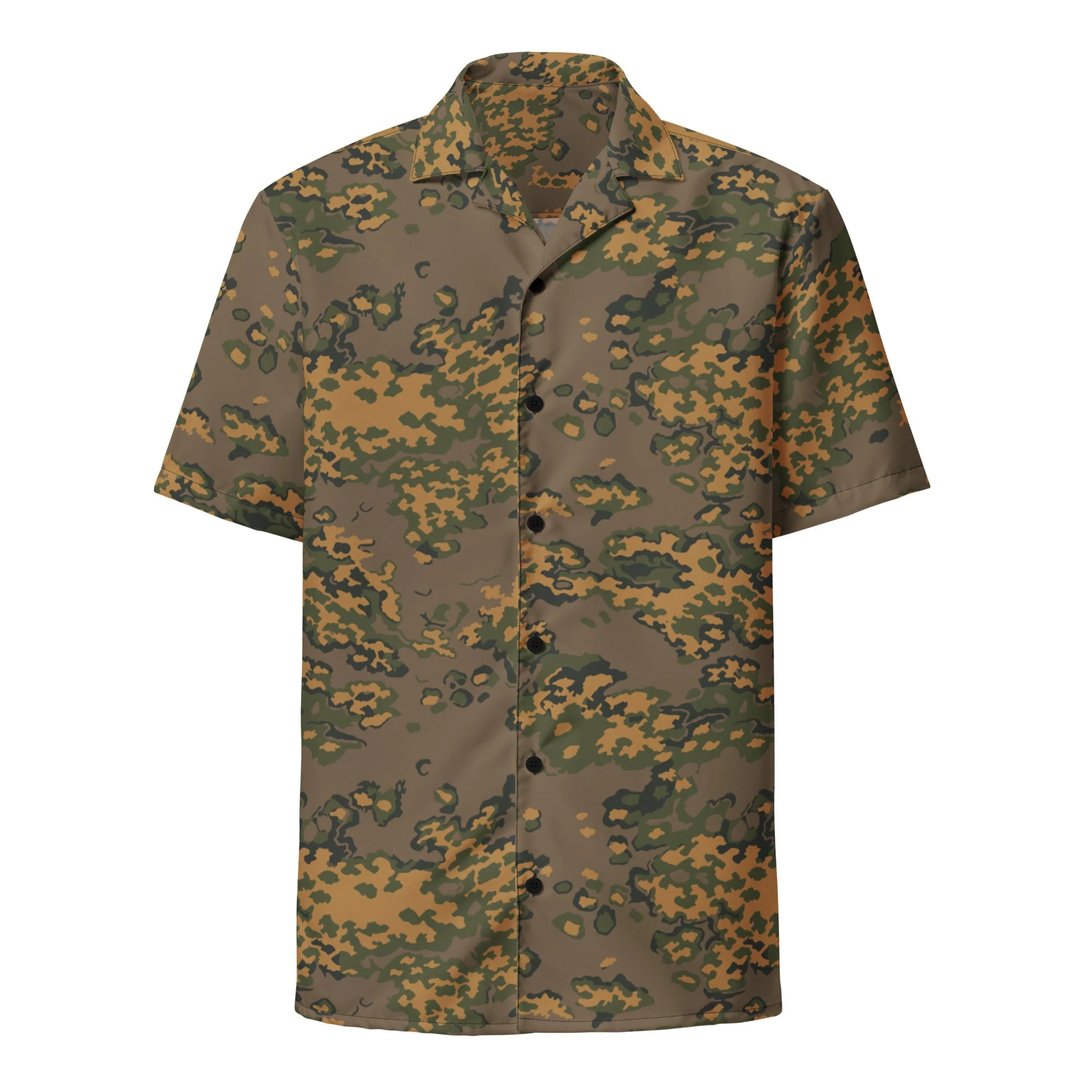 Russian Partizan Autumn CAMO Unisex Short-Sleeve Button Shirt - Image 11