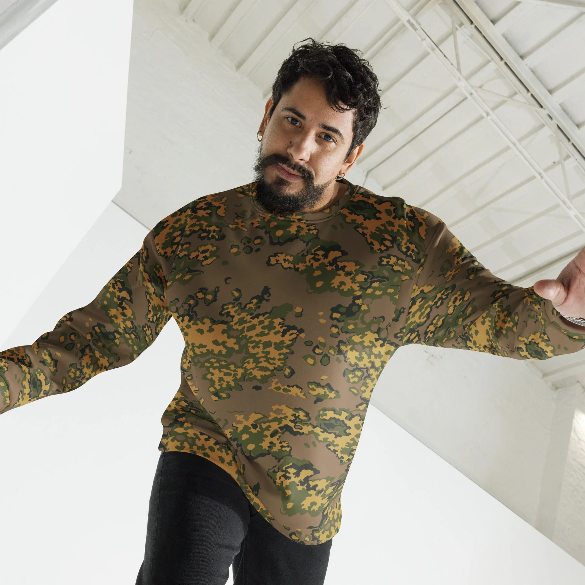 Russian Partizan Autumn CAMO Unisex Sweatshirt - Image 4