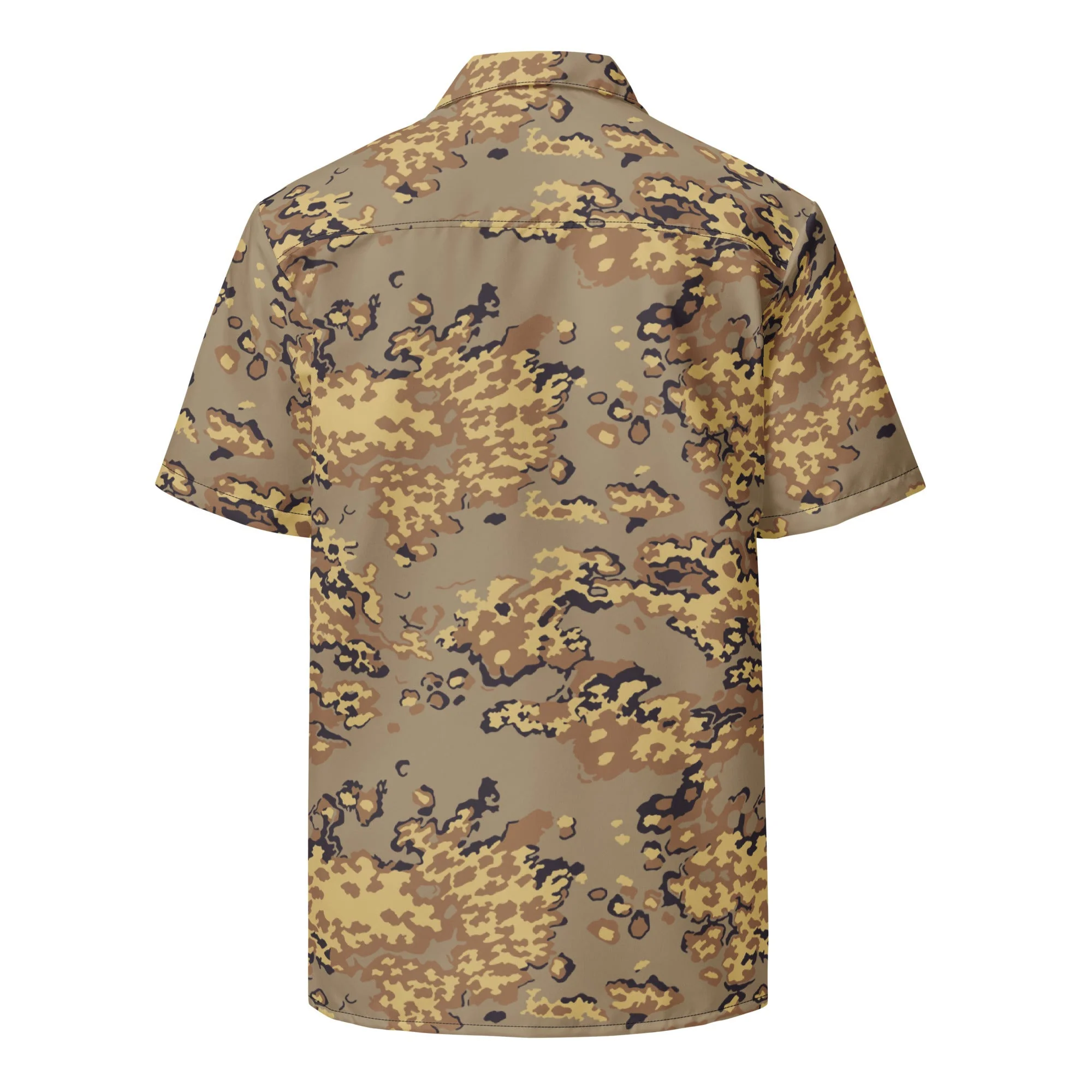 Russian Partizan Desert CAMO Unisex Short-Sleeve Button Shirt - Image 10
