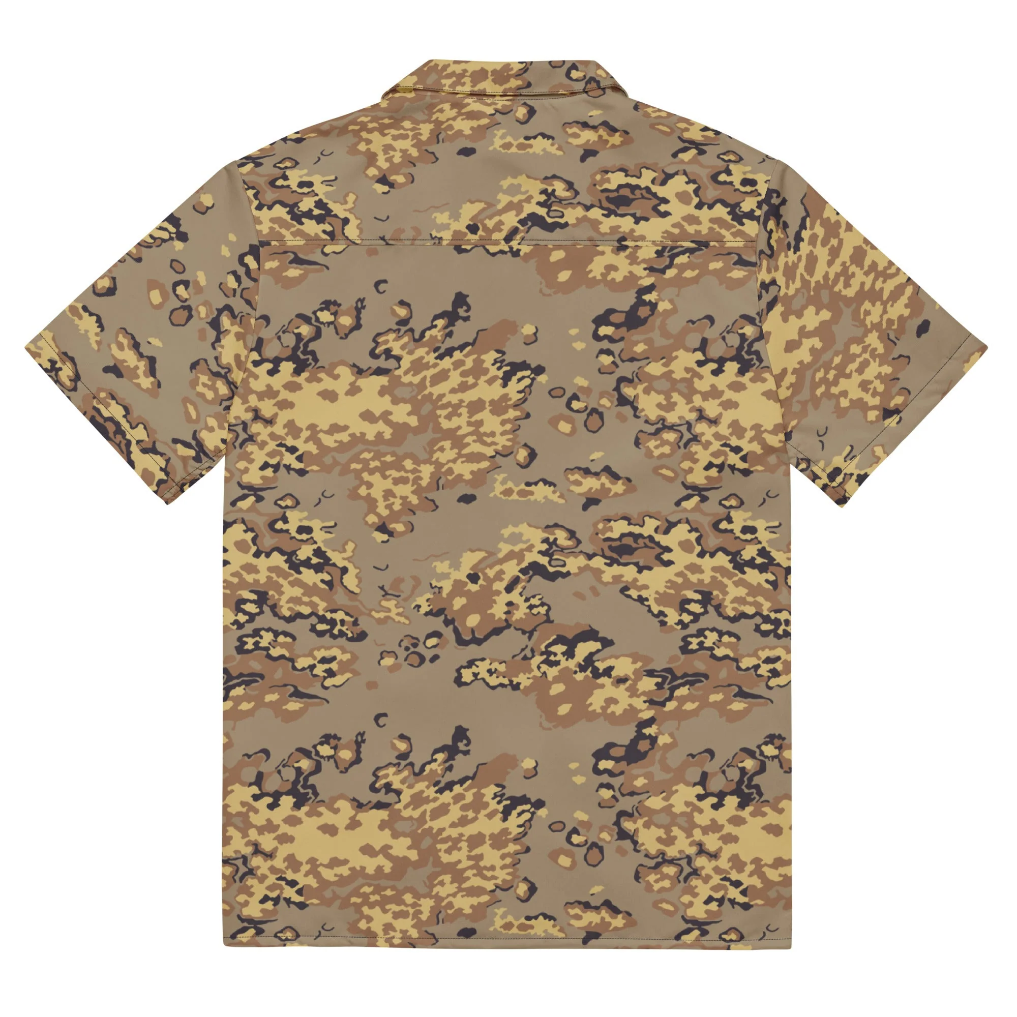 Russian Partizan Desert CAMO Unisex Short-Sleeve Button Shirt - Image 9