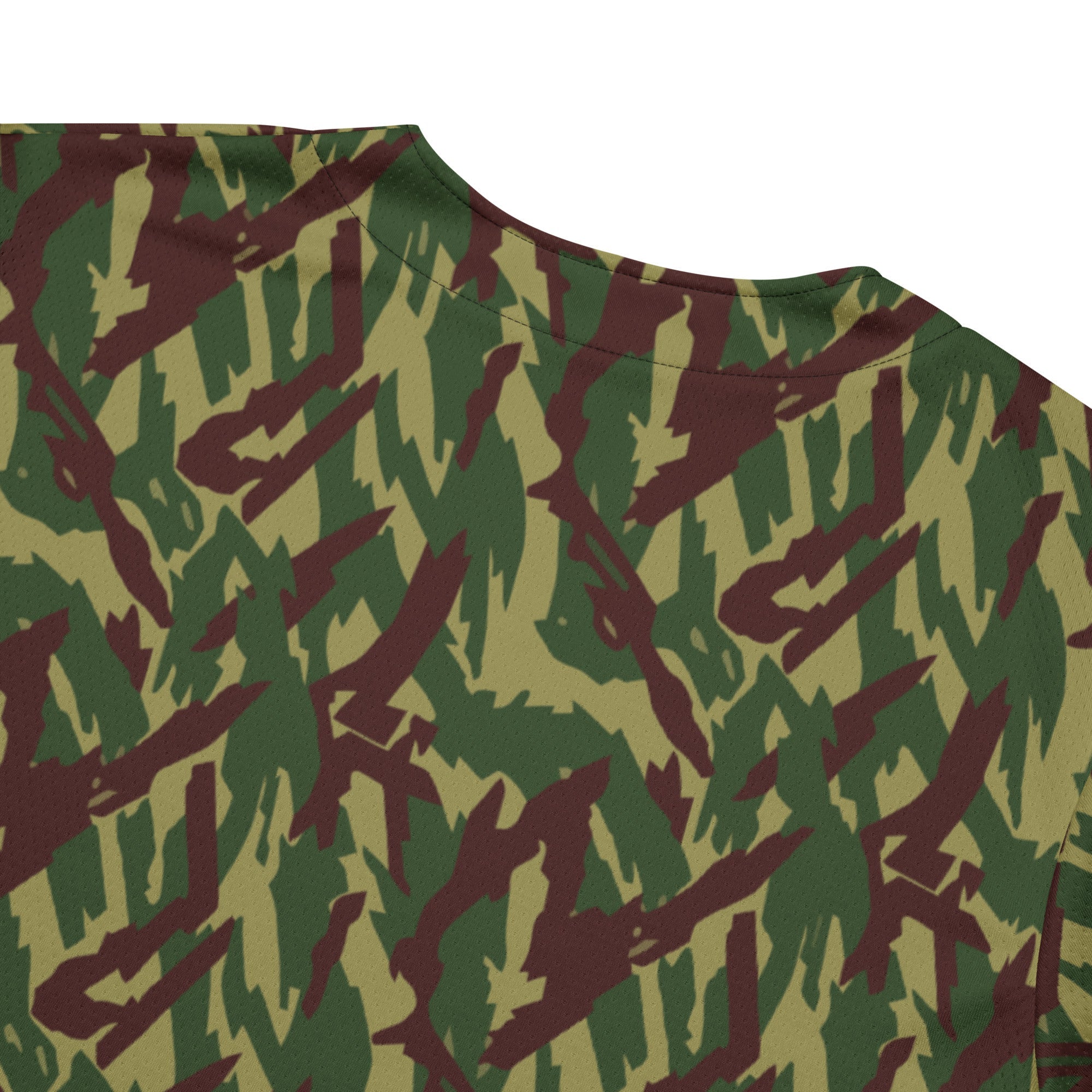 Russian Podlesok Woodland CAMO Unisex Baseball Jersey - Image 5
