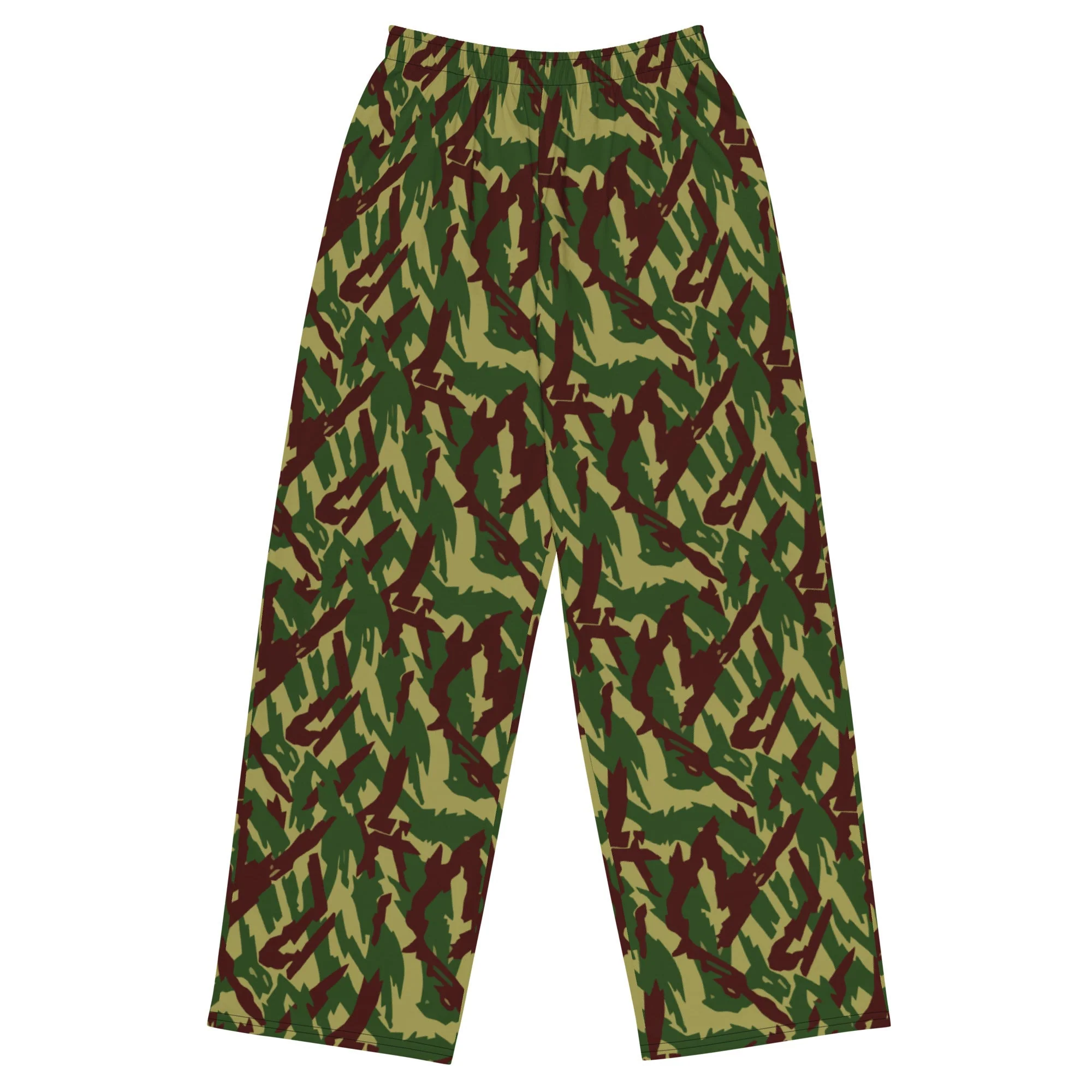 Russian Podlesok Woodland CAMO Unisex Wide-Leg Leisure Pants